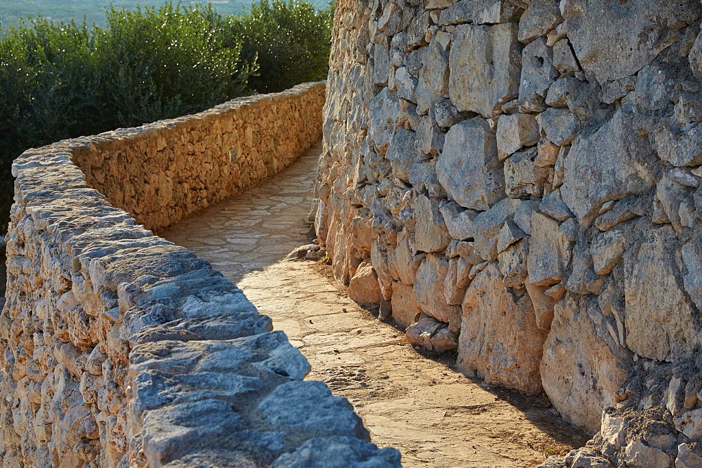 Passegiata in Castro, Puglia