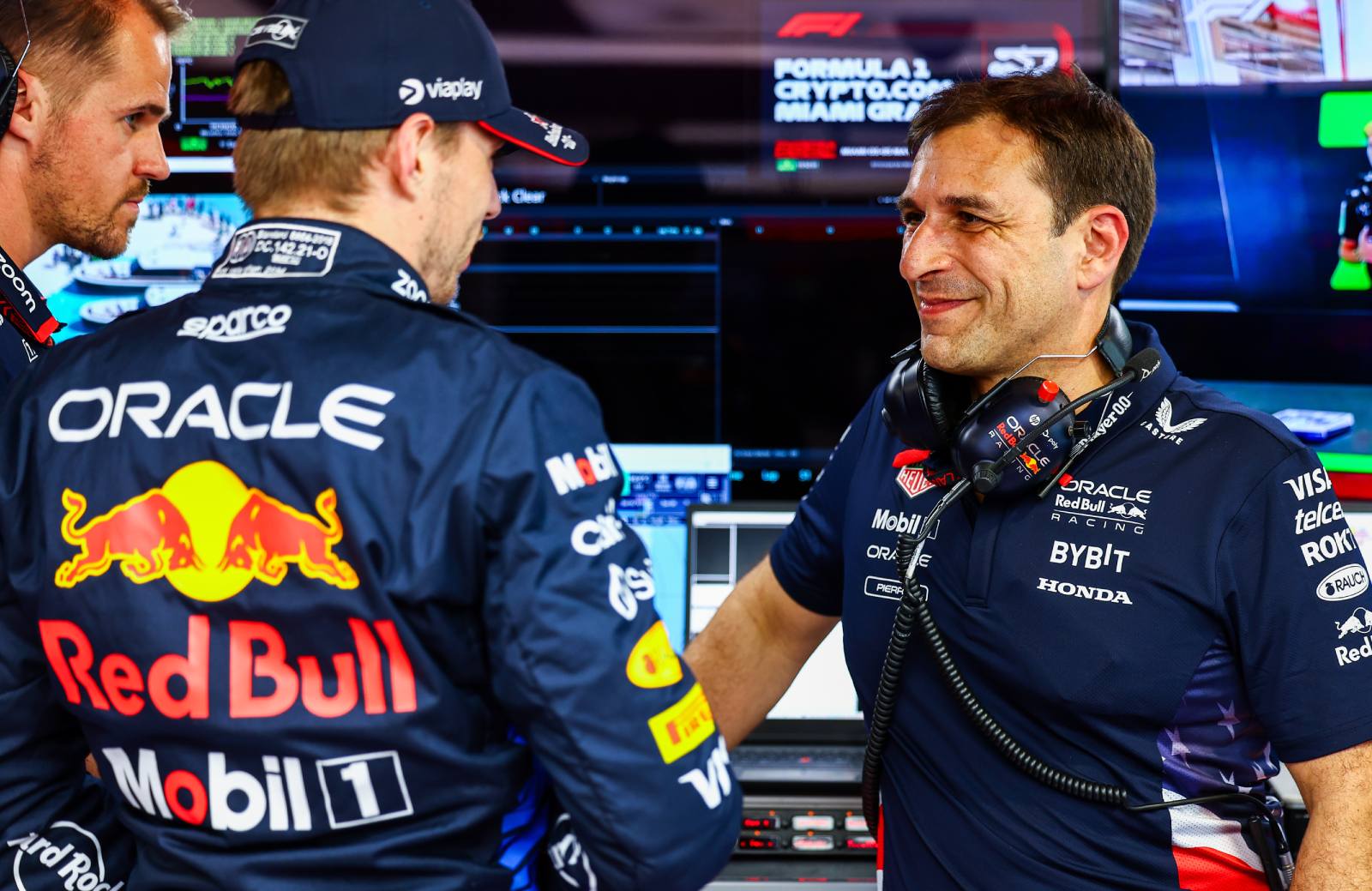 Max Verstappen en Pierre Waché