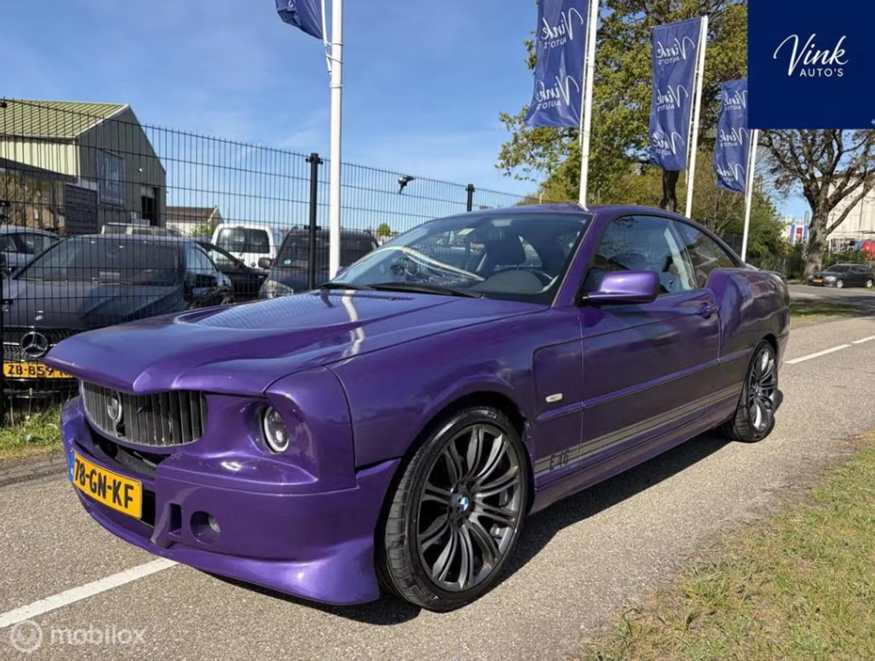Deze BMW 318CI op Marktplaats is pure visuele terreur
