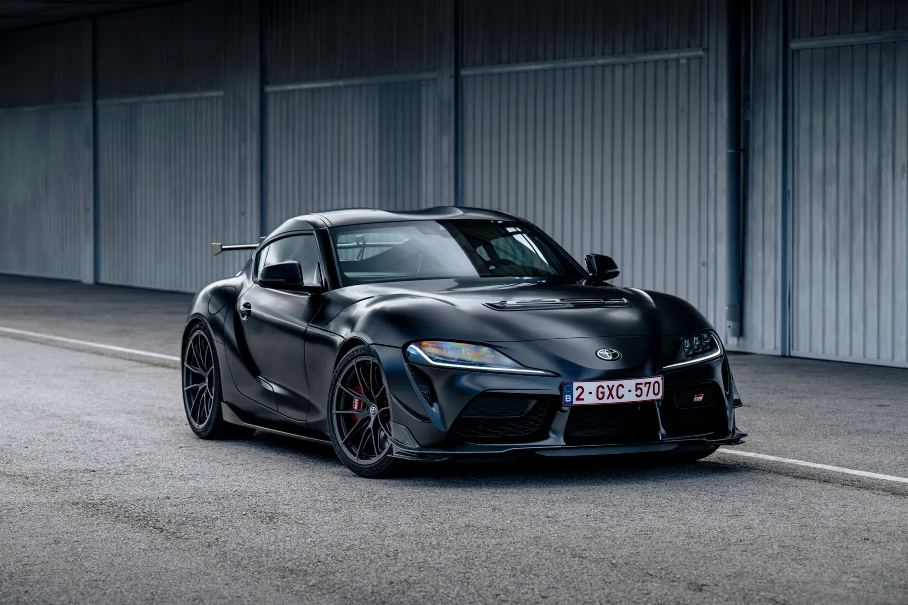 Er staat een nieuwe Toyota Supra van € 190.227 op Nederlands kenteken