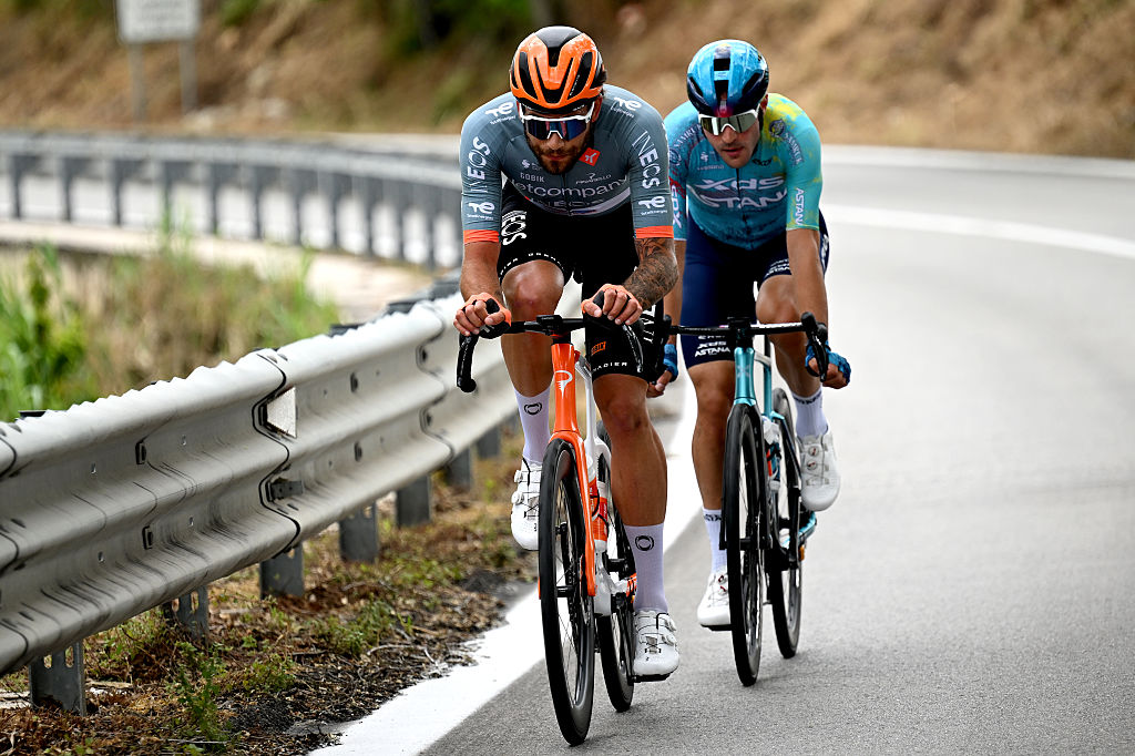Filippo Ganna en Alberto Bettiol
