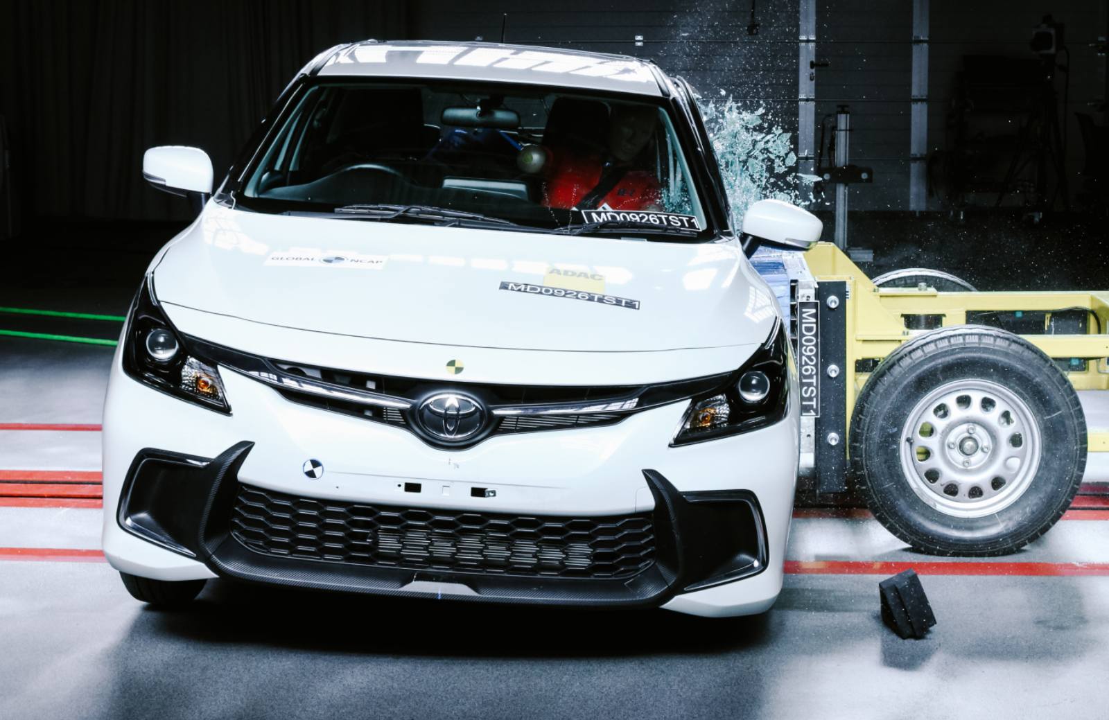 Bekende huurauto krijgt 0 sterren bij NCAP-crashtest