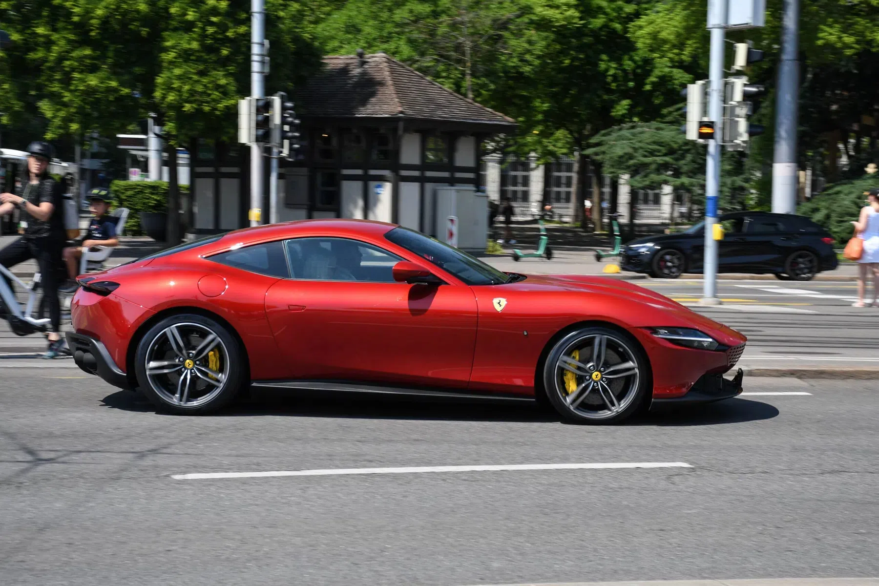 Oogstrelende Ferrari's