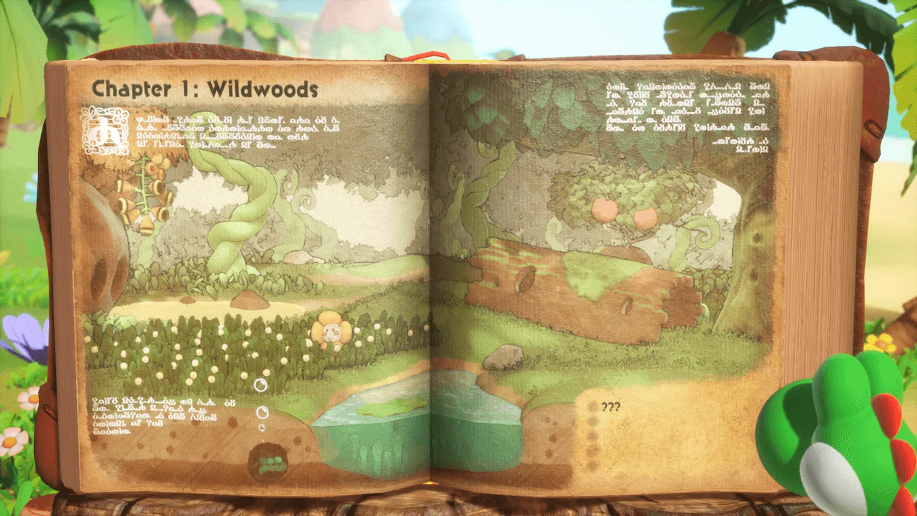 yoshi and the mysterious book