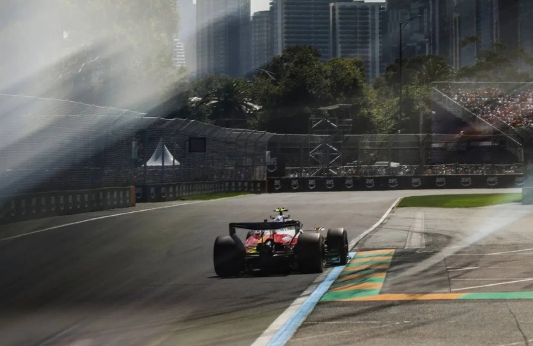 Leclerc Australie achterkant F1 2026