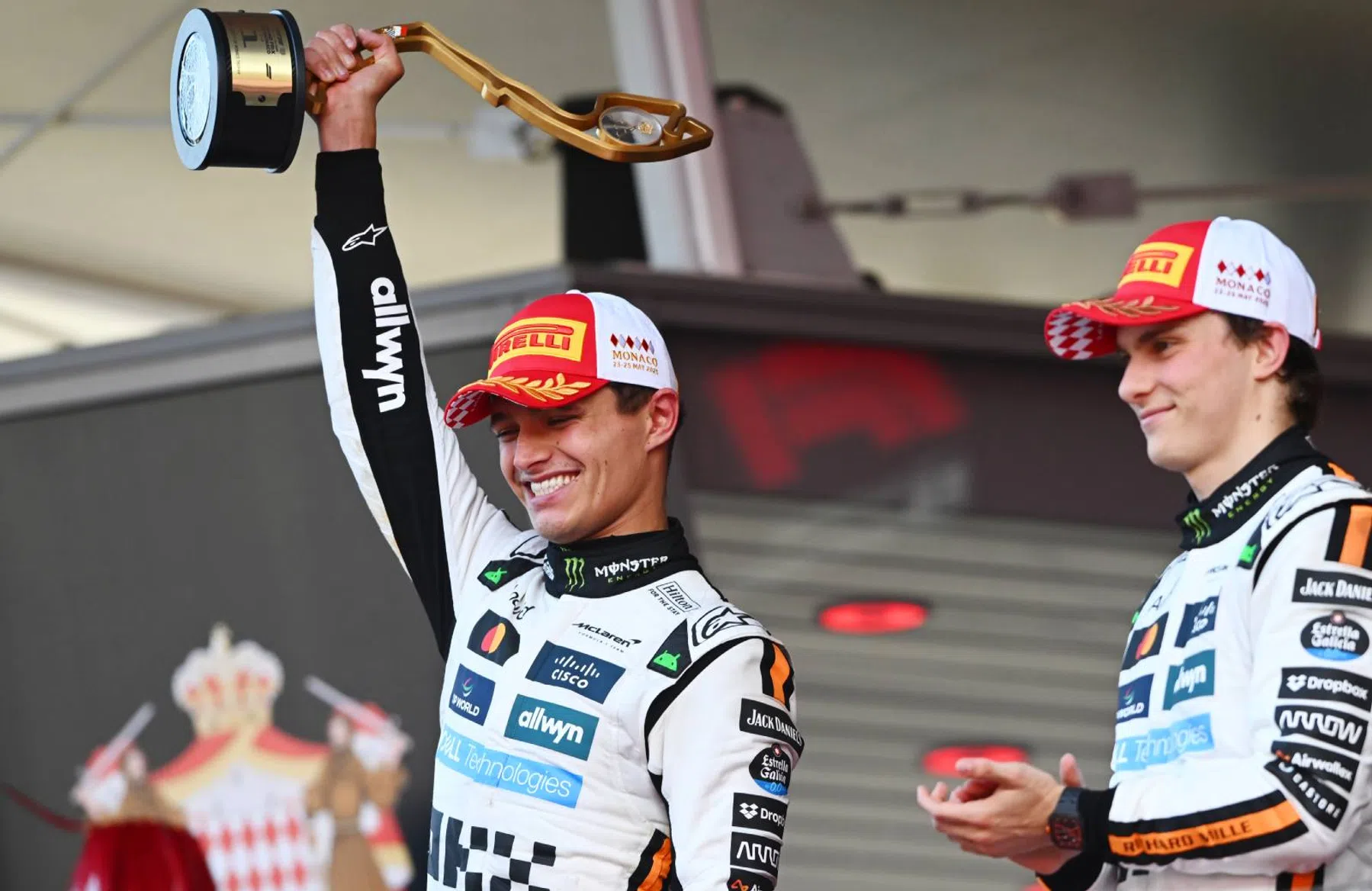 Norris wint Monaco 2025