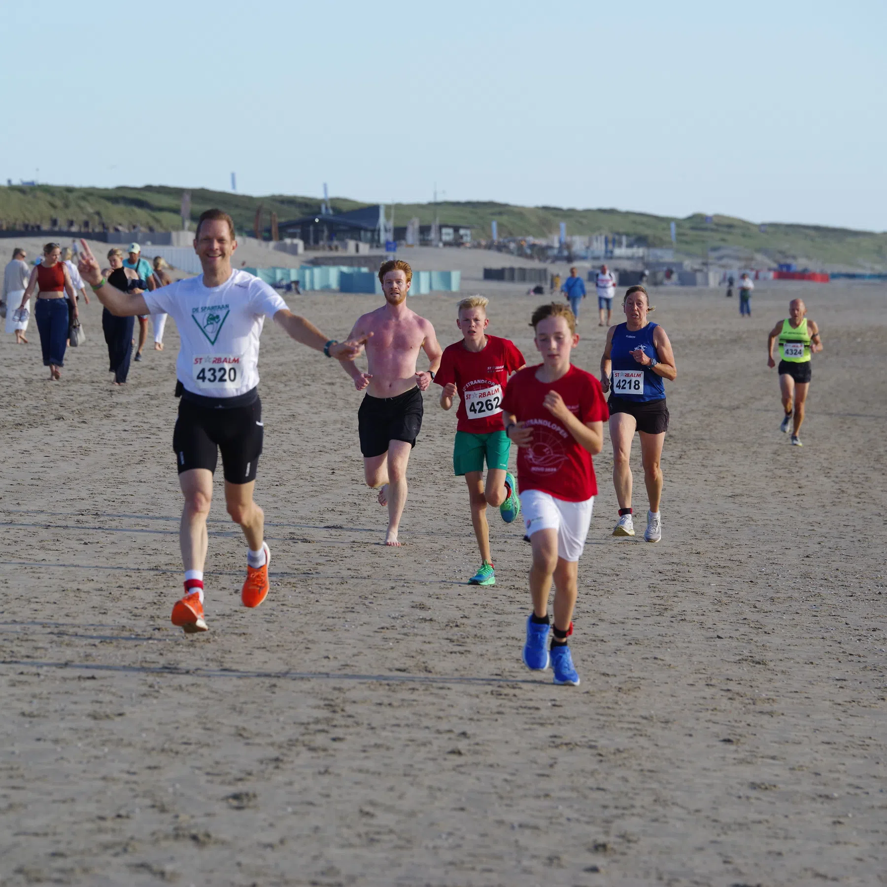 Strandlopen Noordwijk