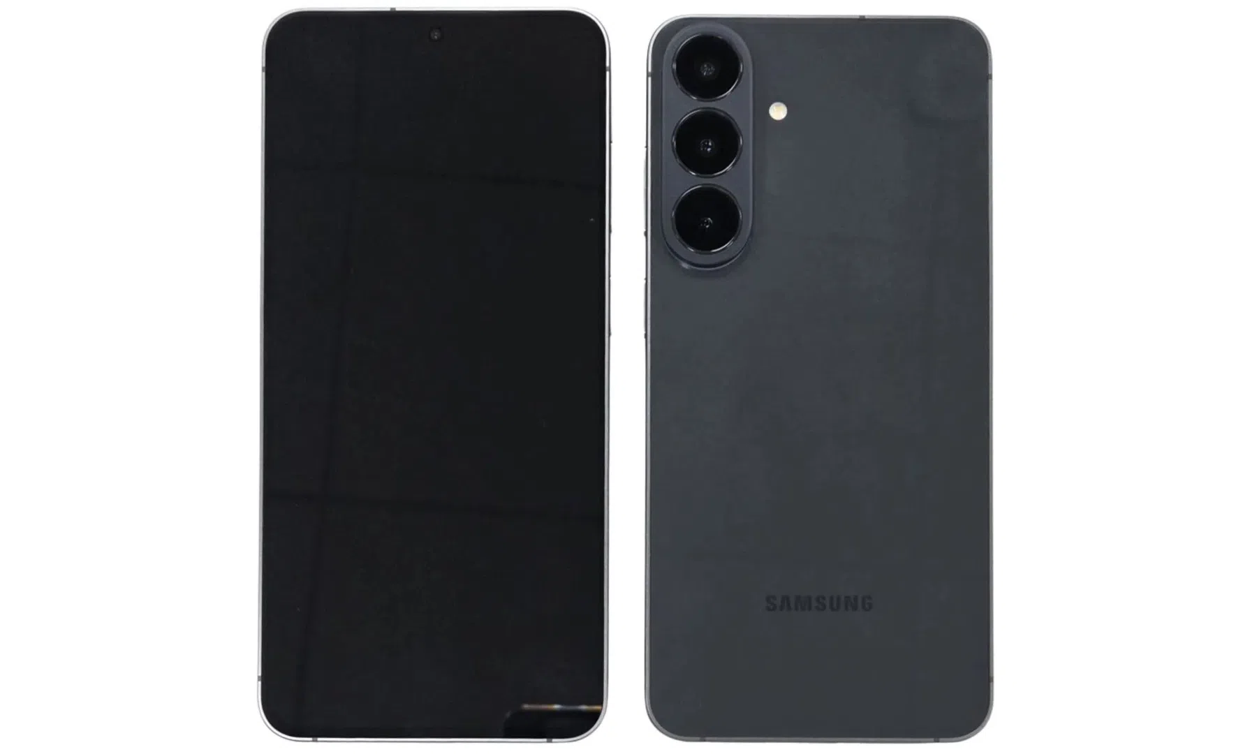 De Samsung Galaxy S26 FE in gelekte afbeeldingen