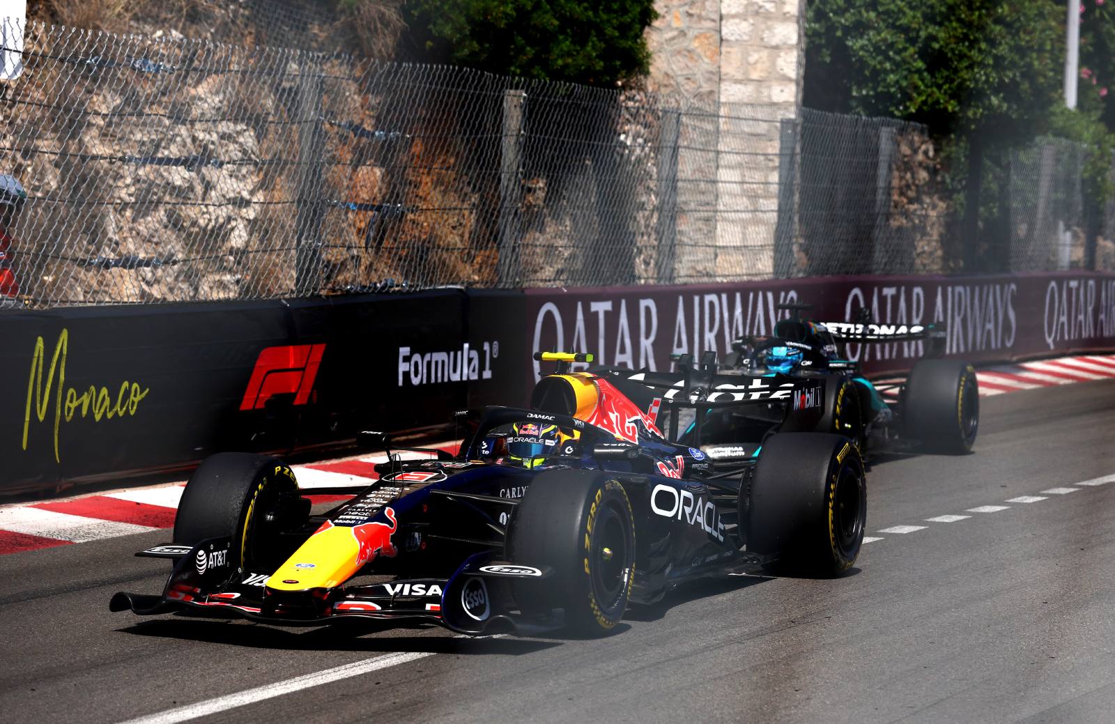 GP Monaco 2026 Hadjar voor Russell