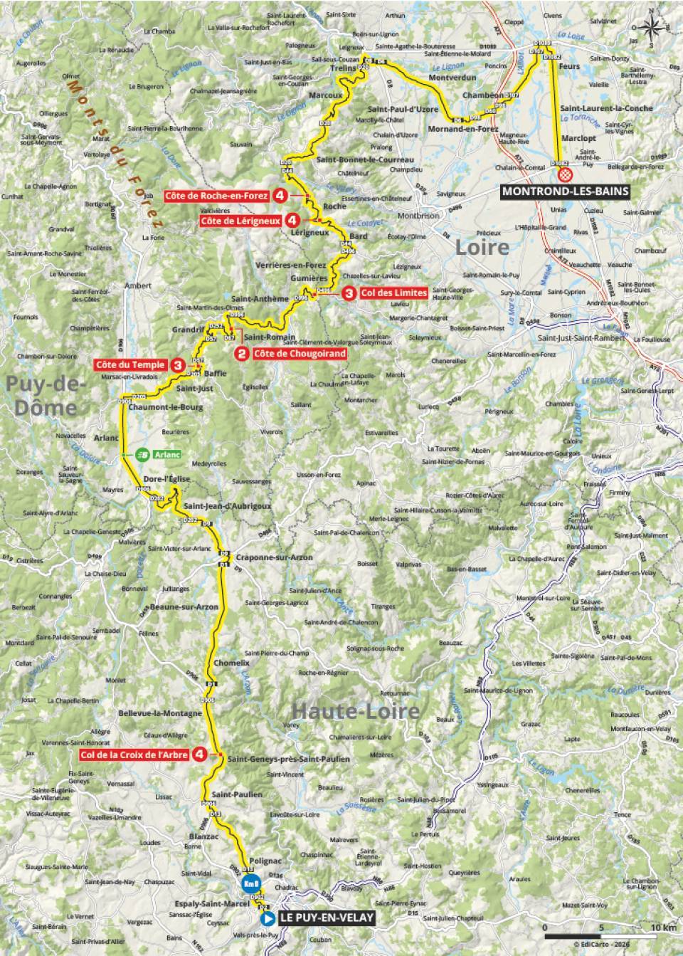 Tour Auvergne-Rhône-Alpes 2026