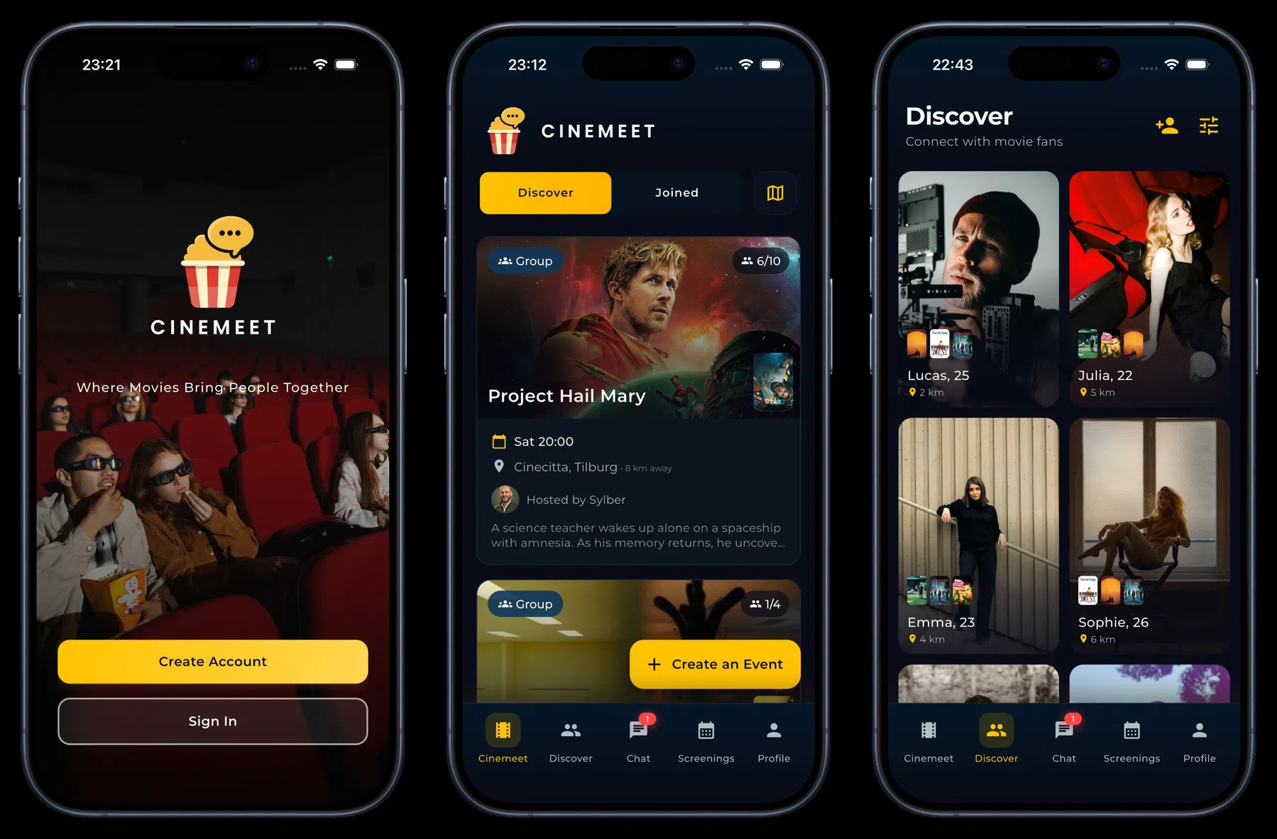 De Cinemeet app