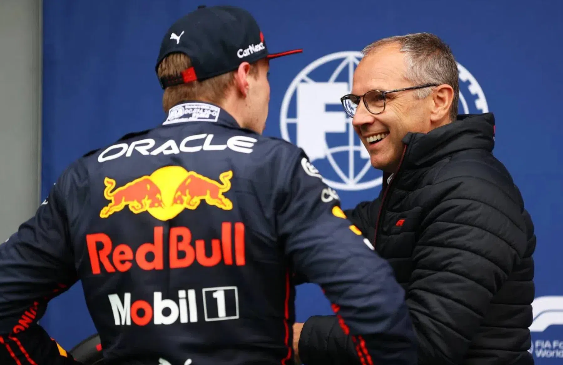 Verstappen en Domenicali