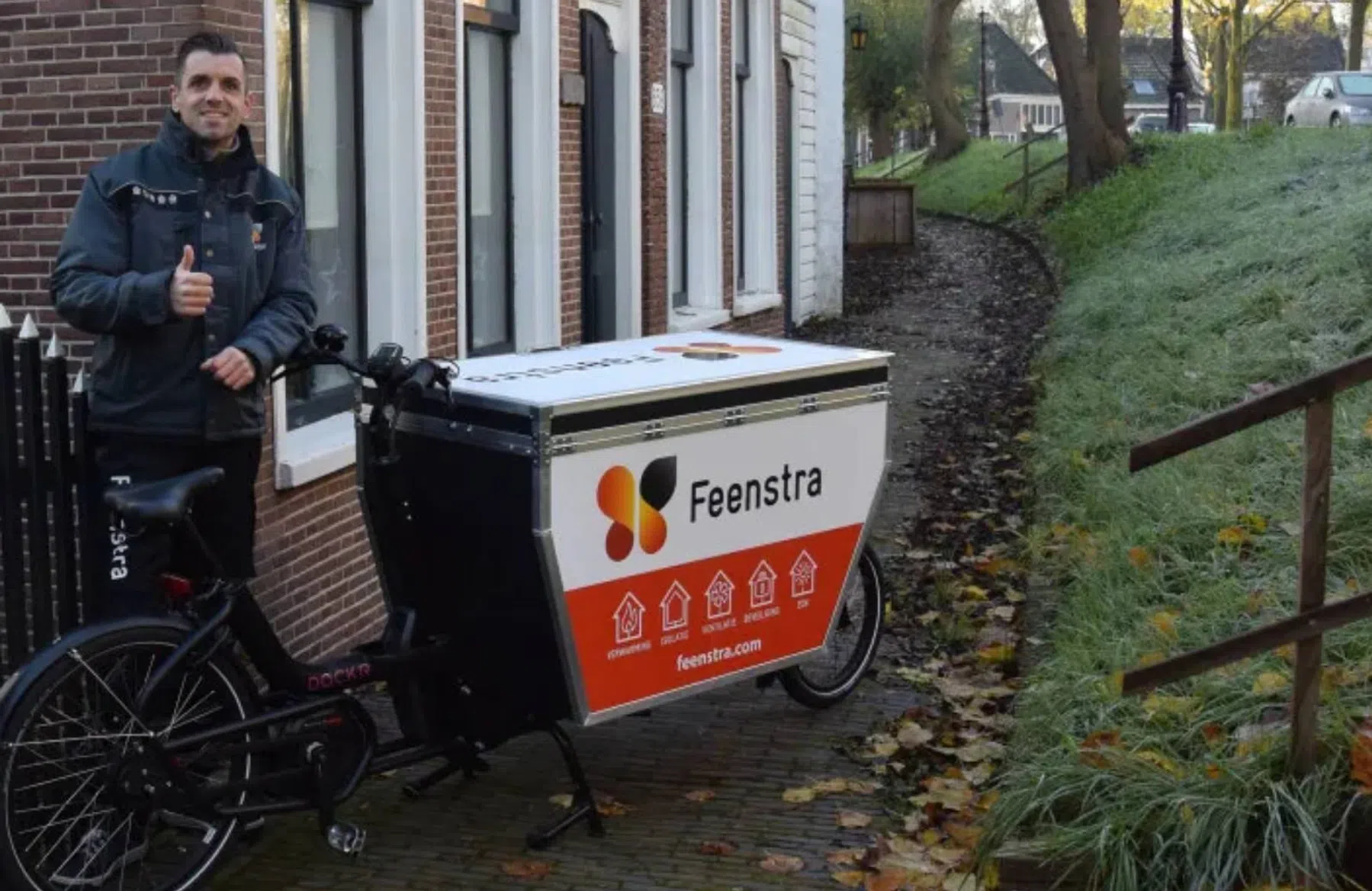 Feenstra installateur bakfiets