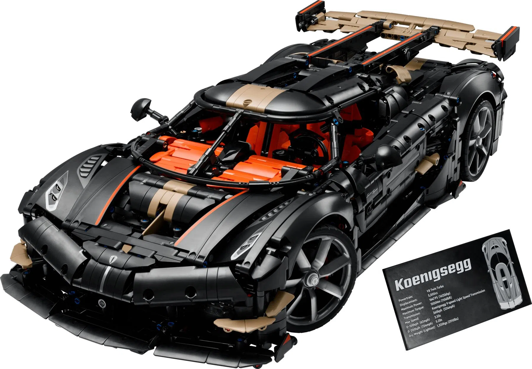 Koenigsegg Sadair's Spear LEGO