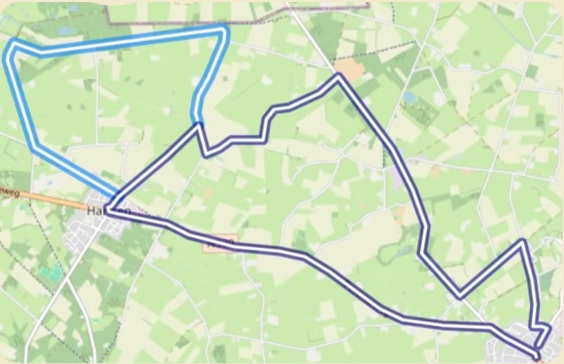Parcours NK Tijdrijden