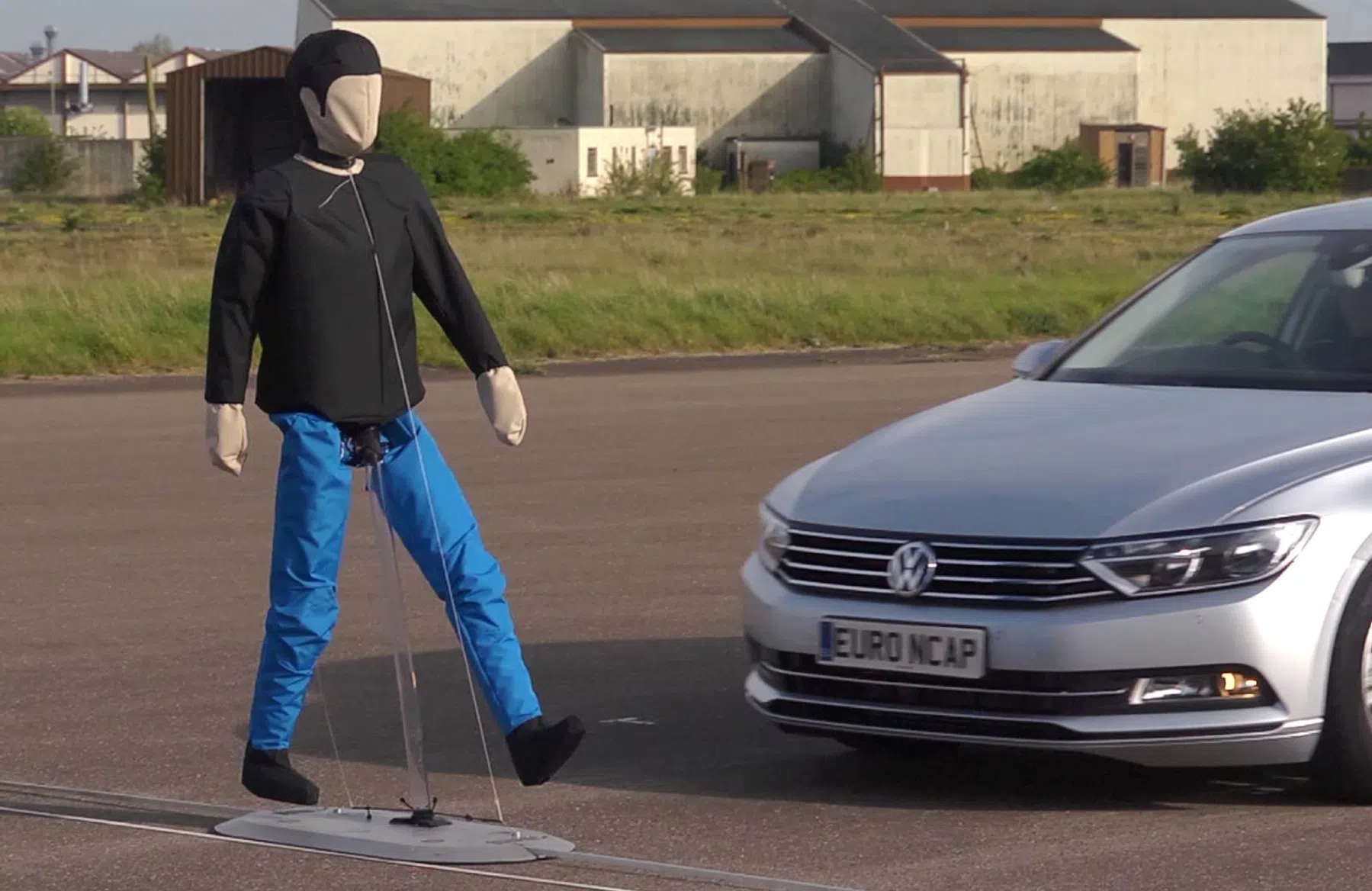 Euro NCAP crashtest voetganger