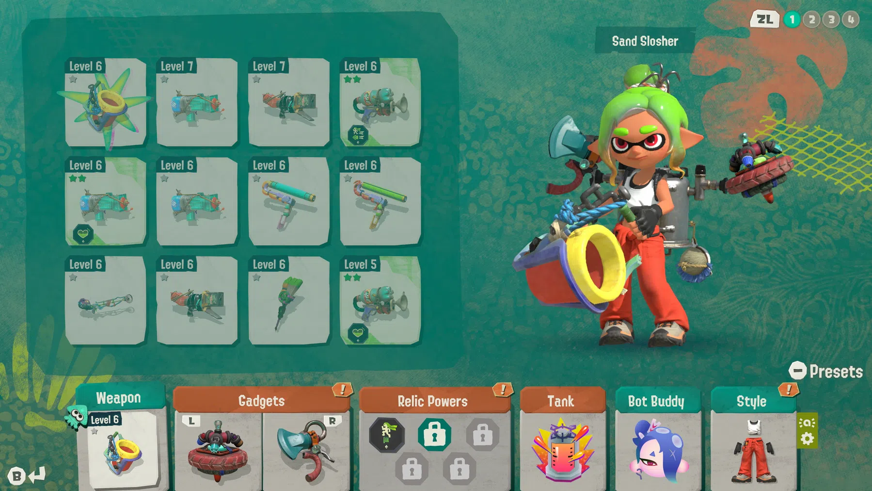 Splatoon Raiders