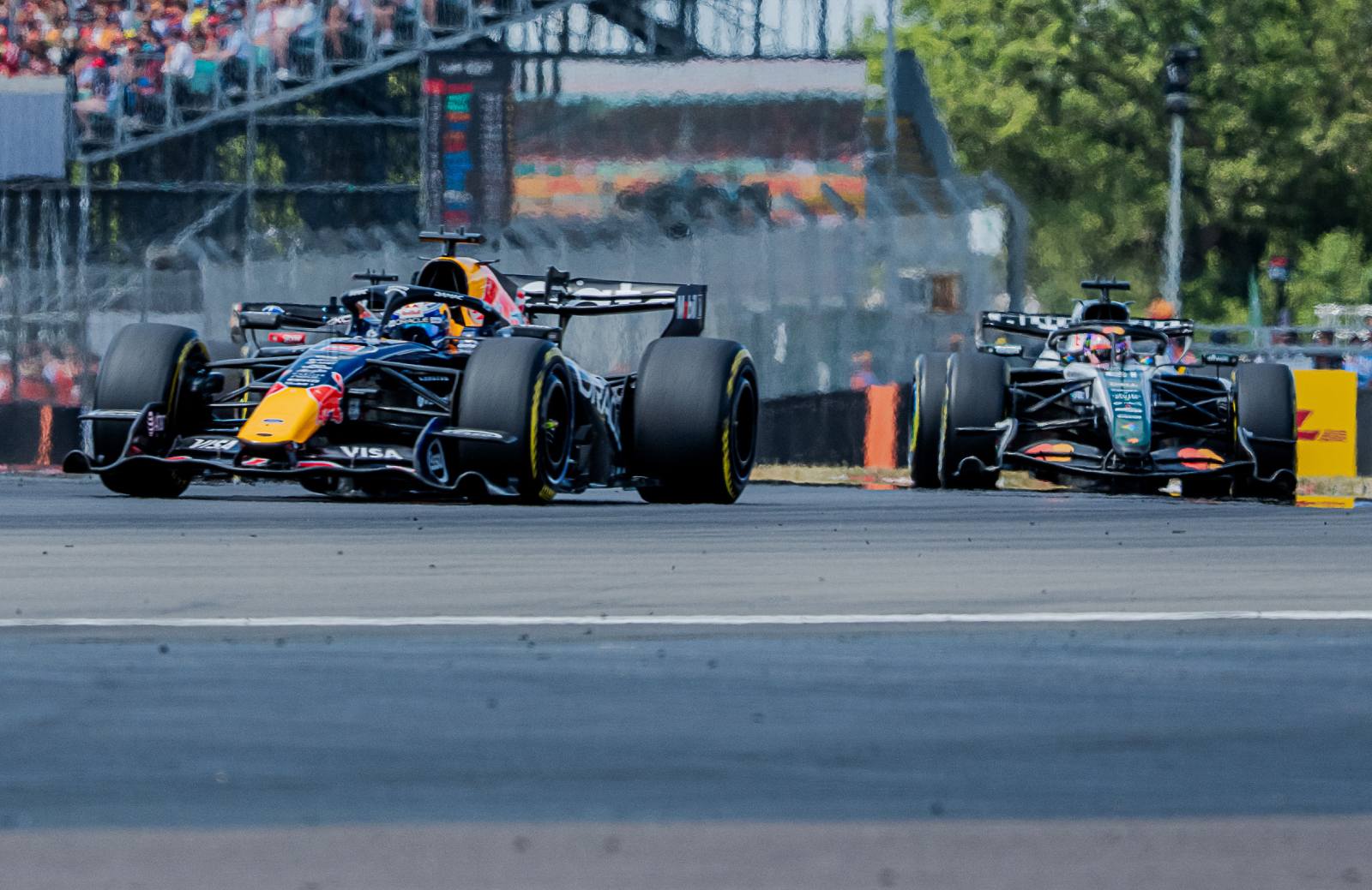 Verstappen Copse voor Piastri Britse GP 2026