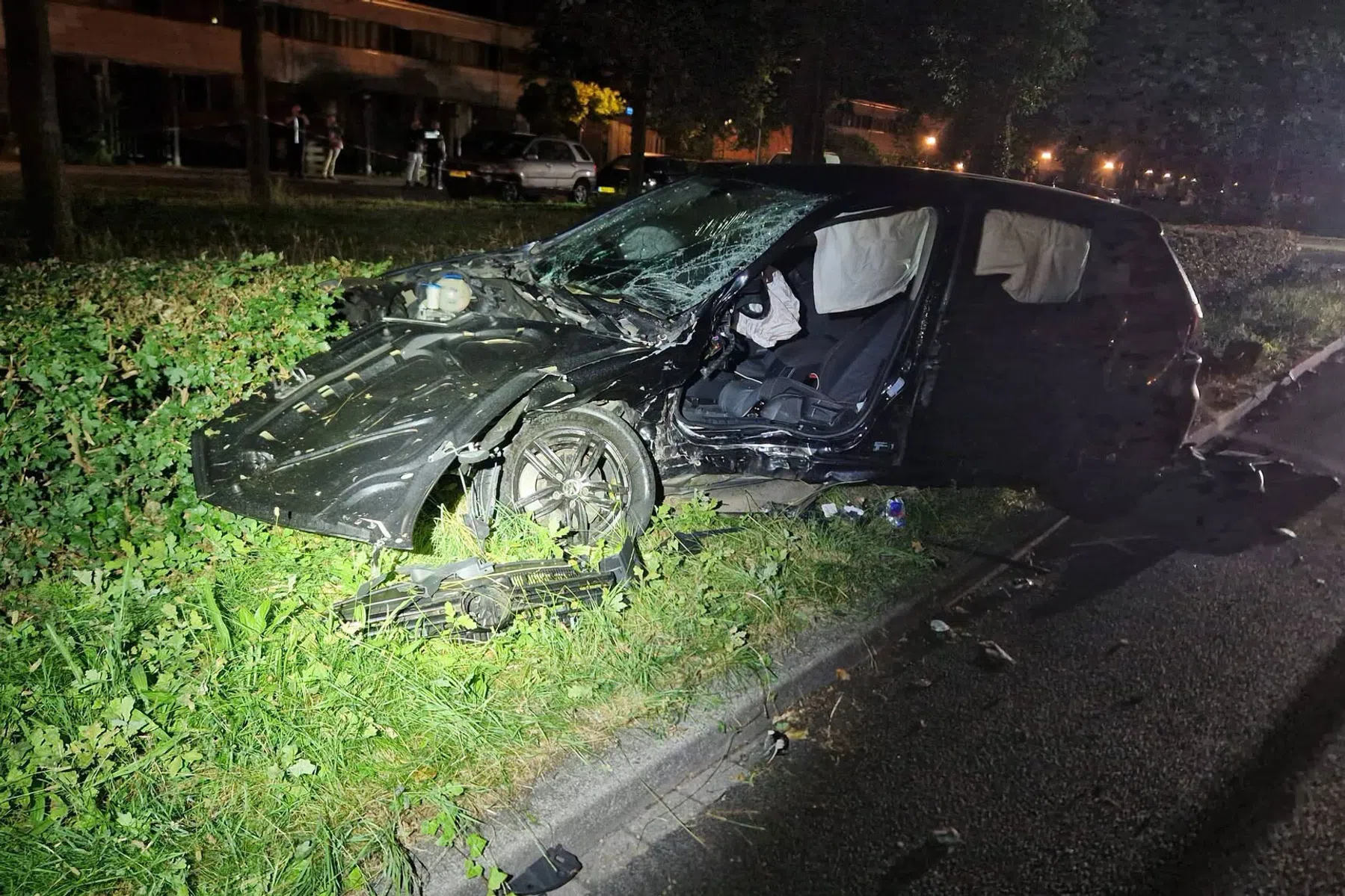 Audi RS3 crash Almere