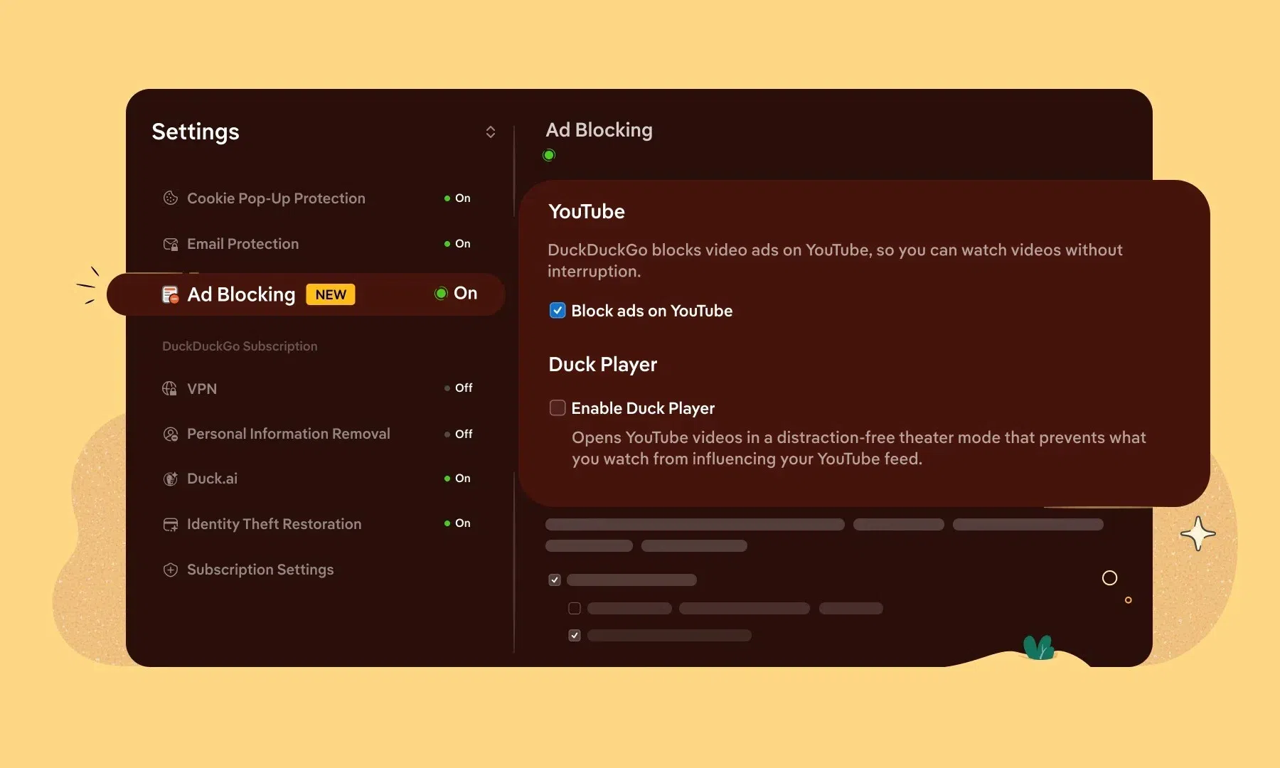 De nieuwe YouTube-blocker in werking