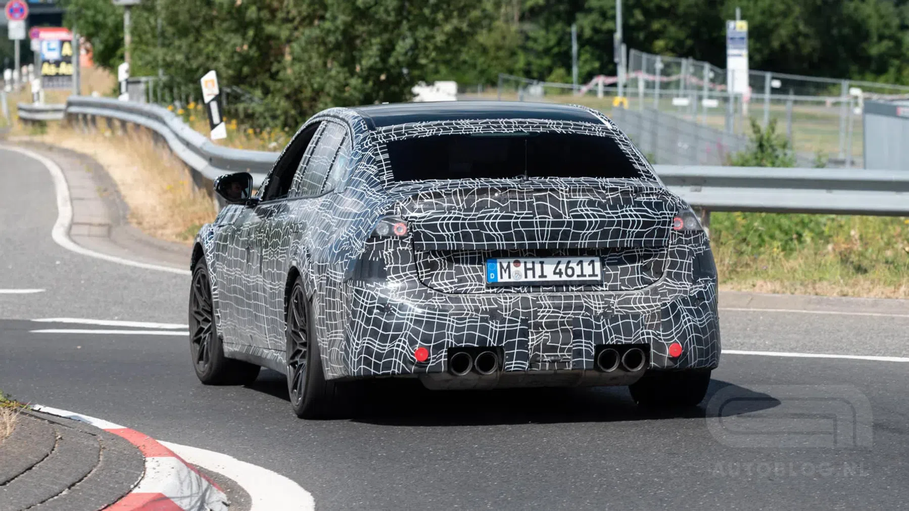 BMW M3 G84 spyshots