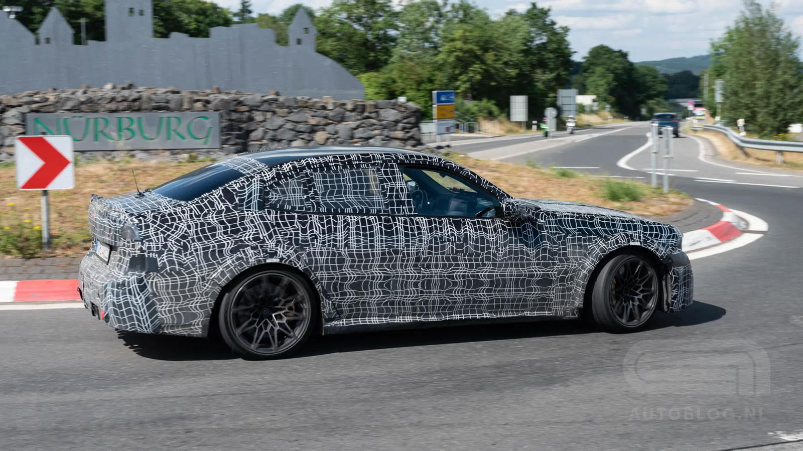 BMW M3 G84 spyshots