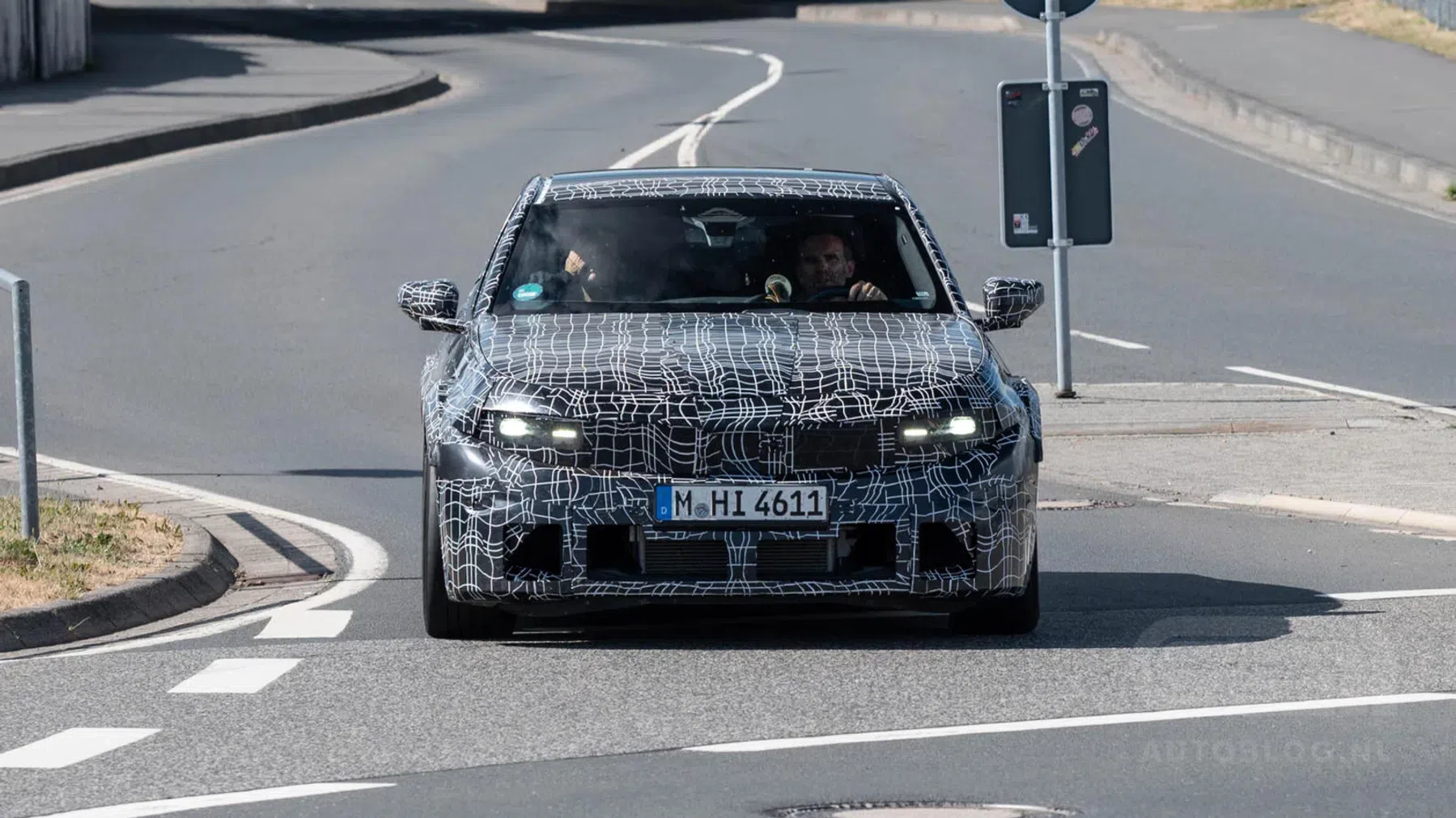 BMW M3 G84 spyshots