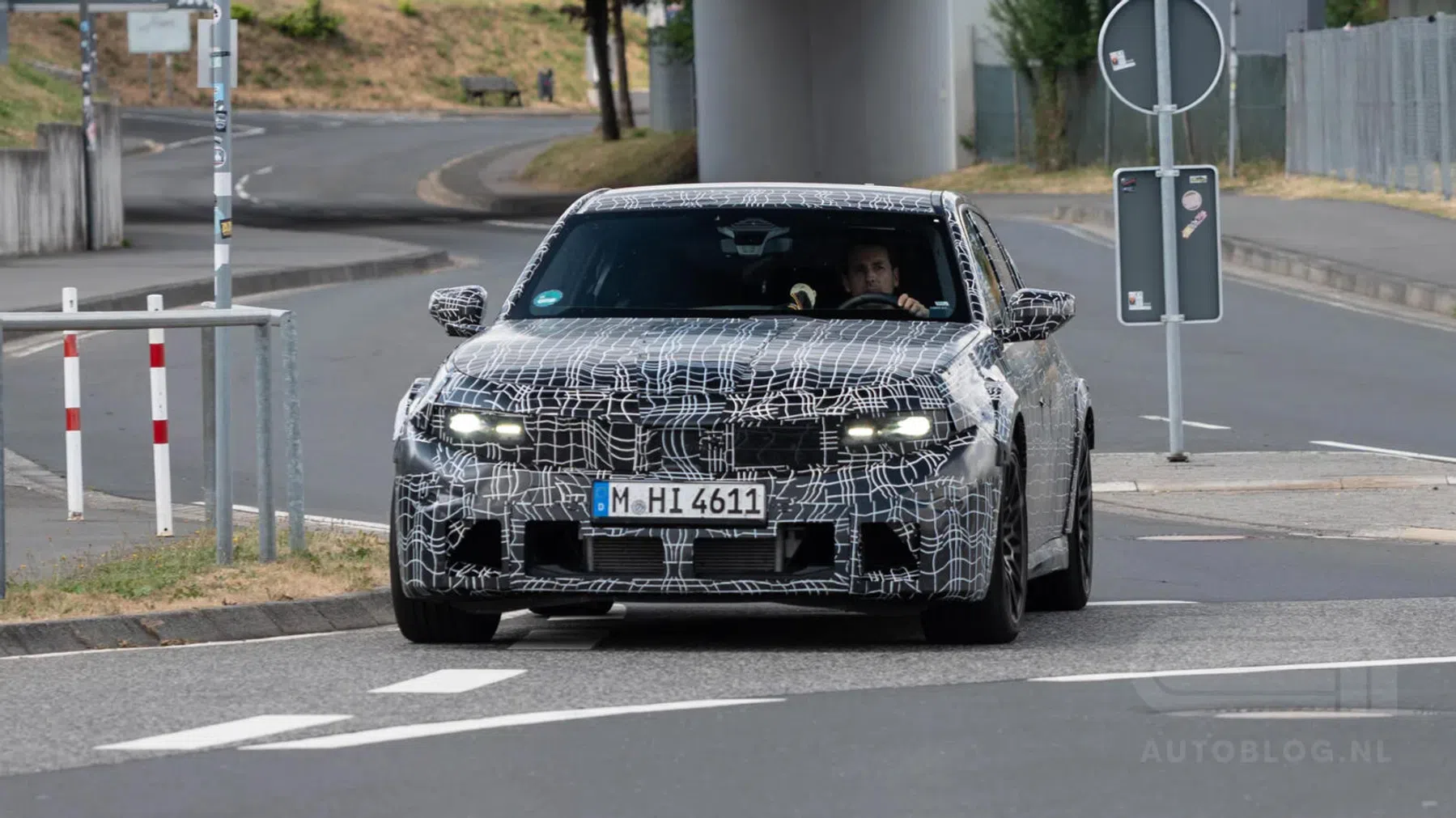 BMW M3 G84 spyshots