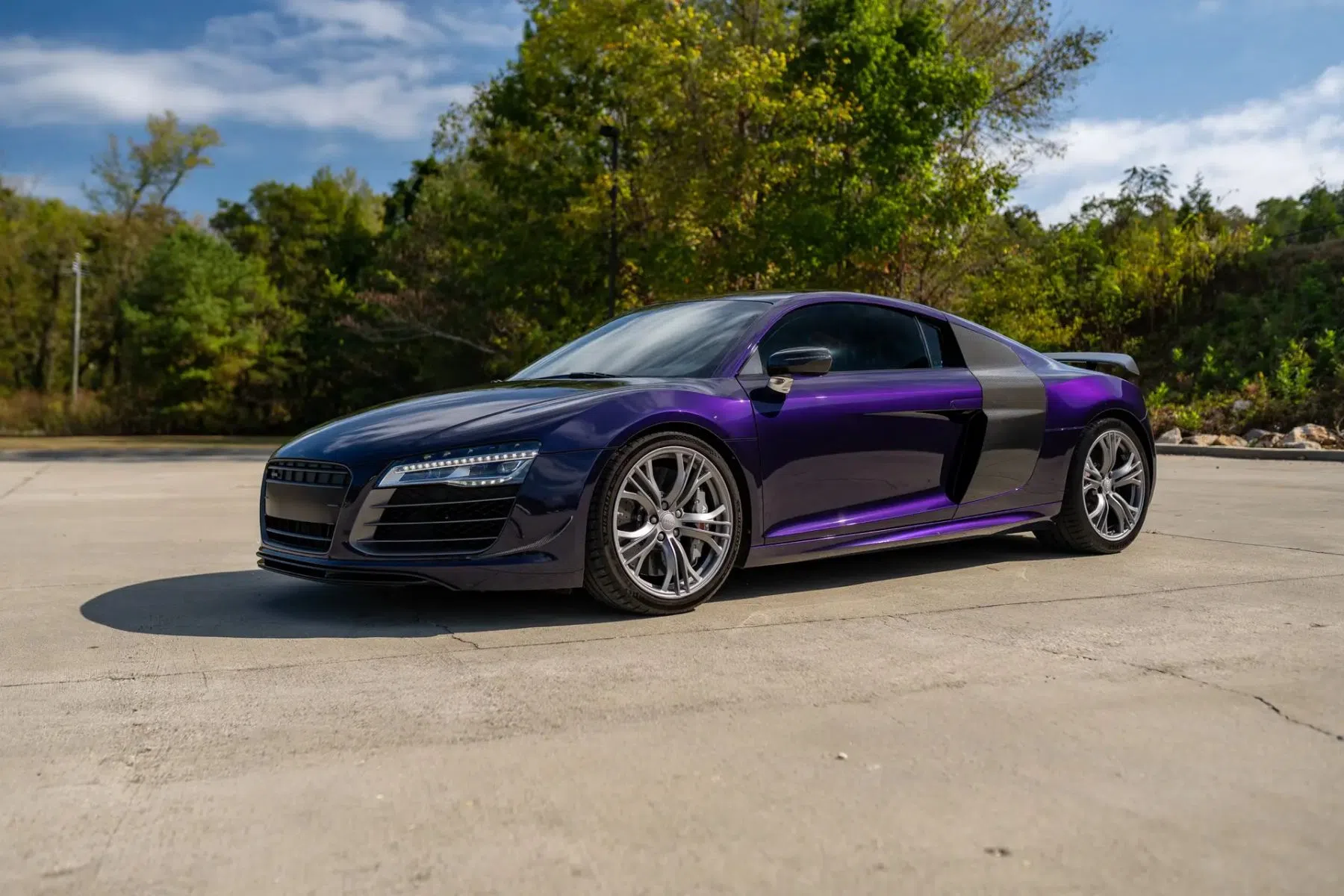 Audi R8 V10 Velvet Purple