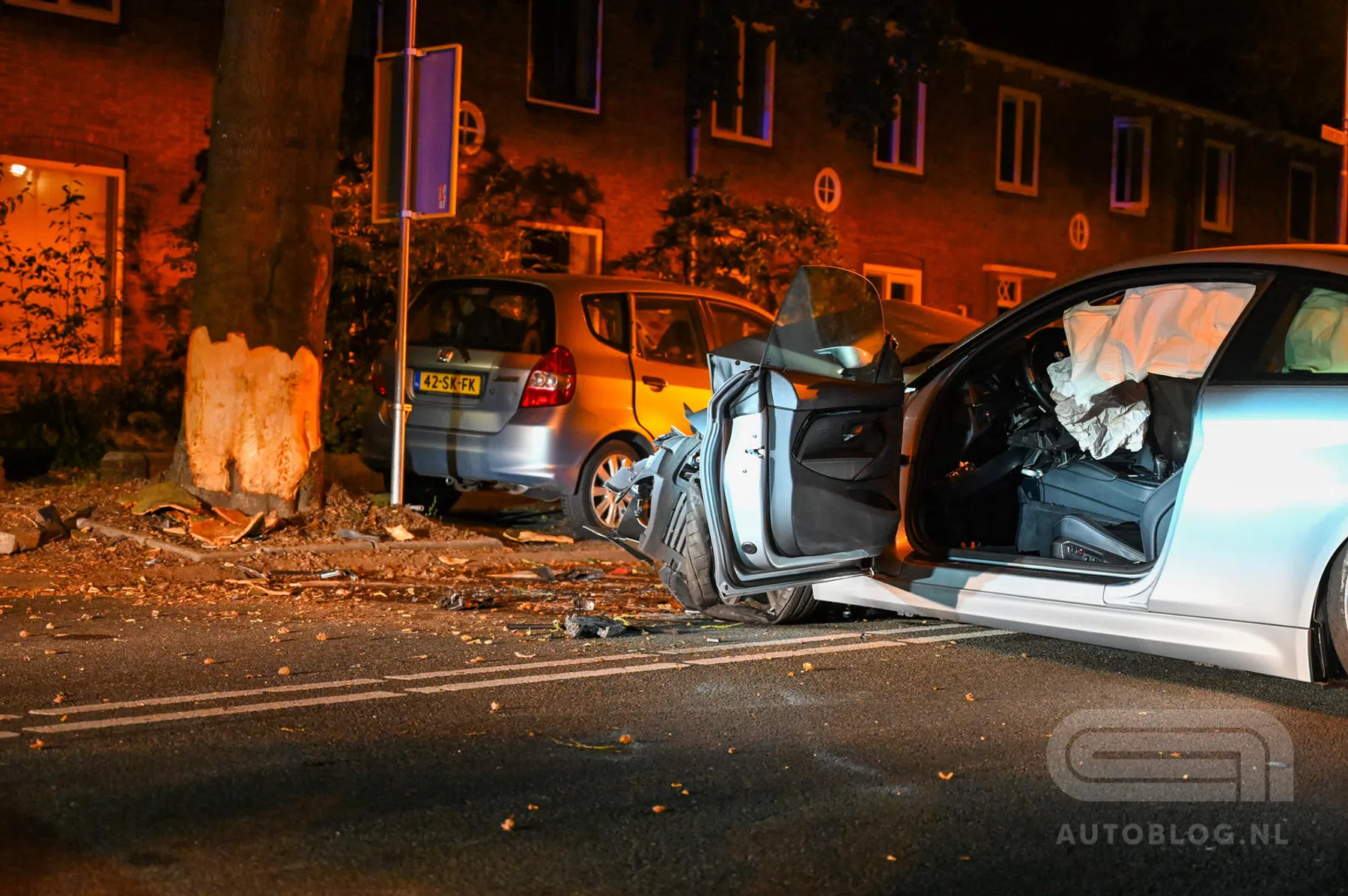BMW M4 crash