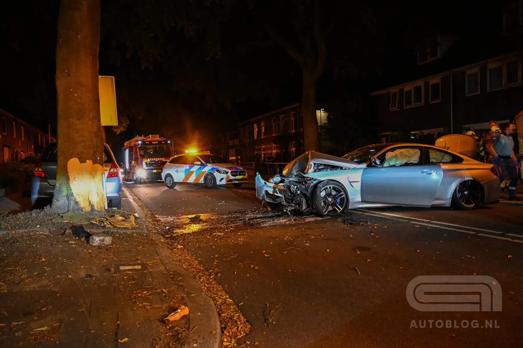 BMW M4 crash