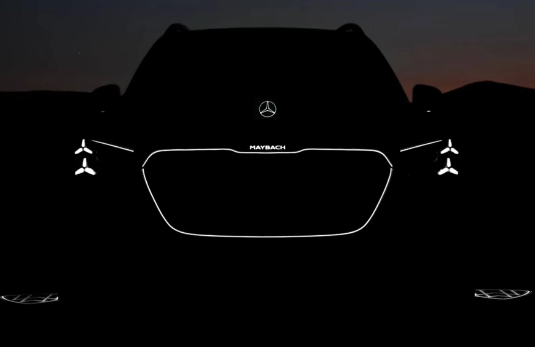 Maybach GLS teaser