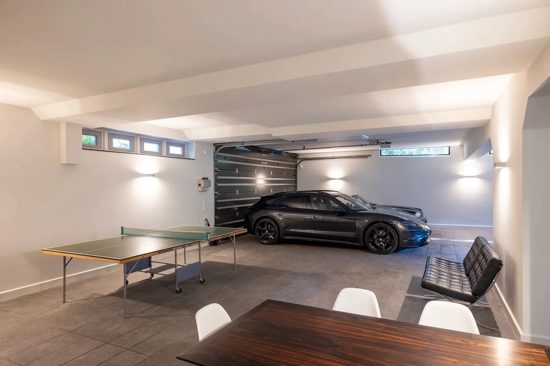 Huis garage Porsche