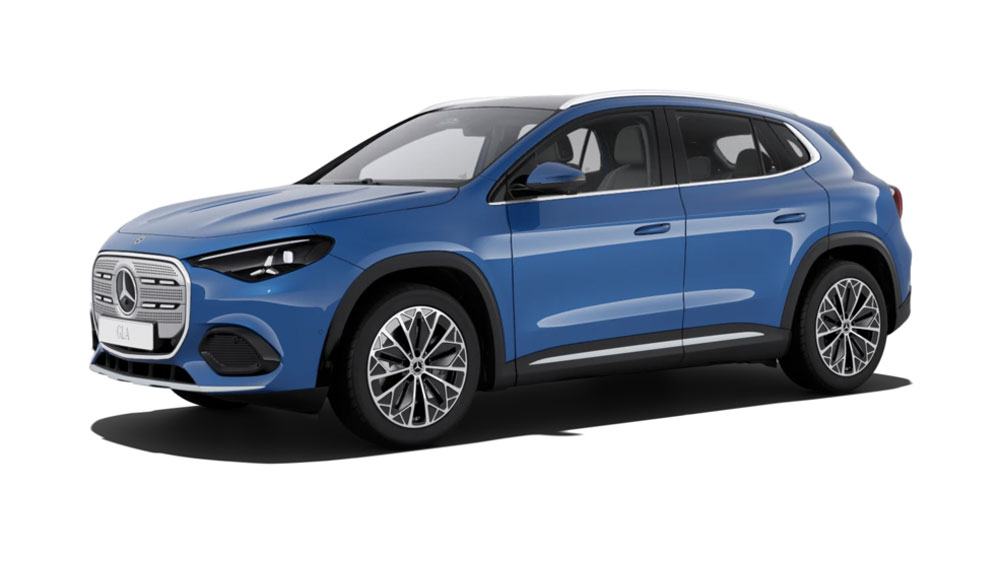 Mercedes GLA configurator