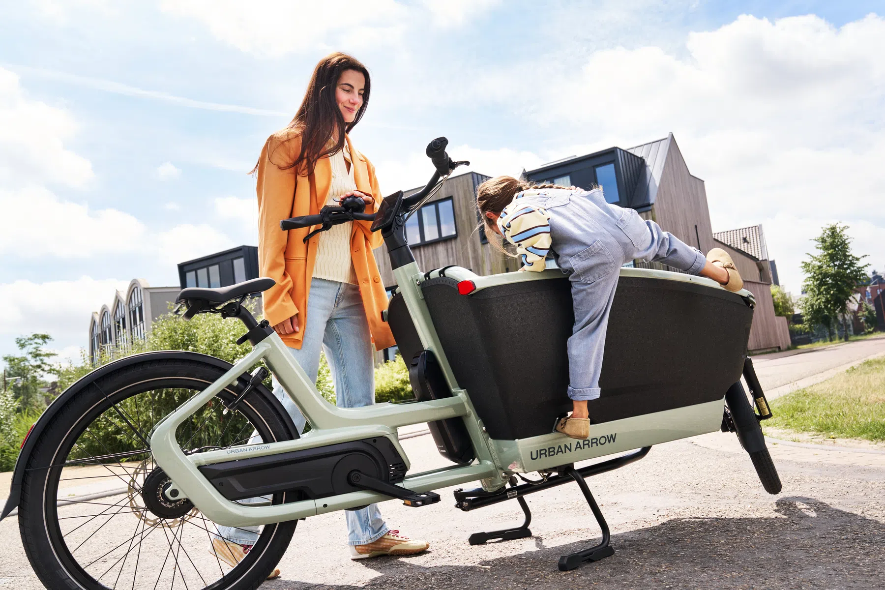 Bakfiets van Urban Arrow
