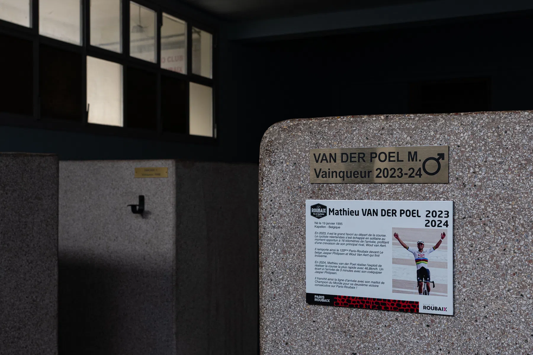 Matthieu van der Poel kwam hier 3 keer over de streep