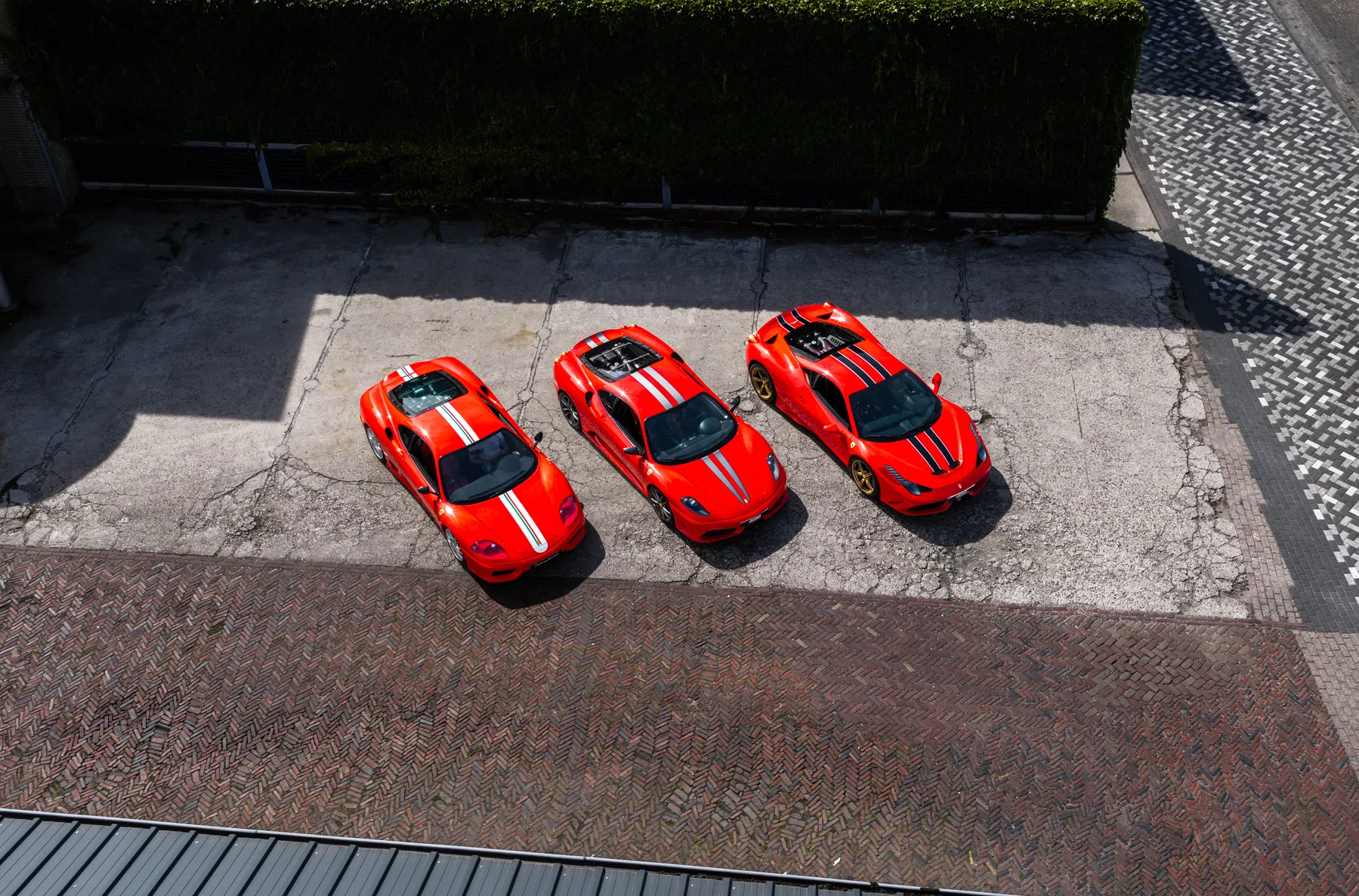 Ferrari trio