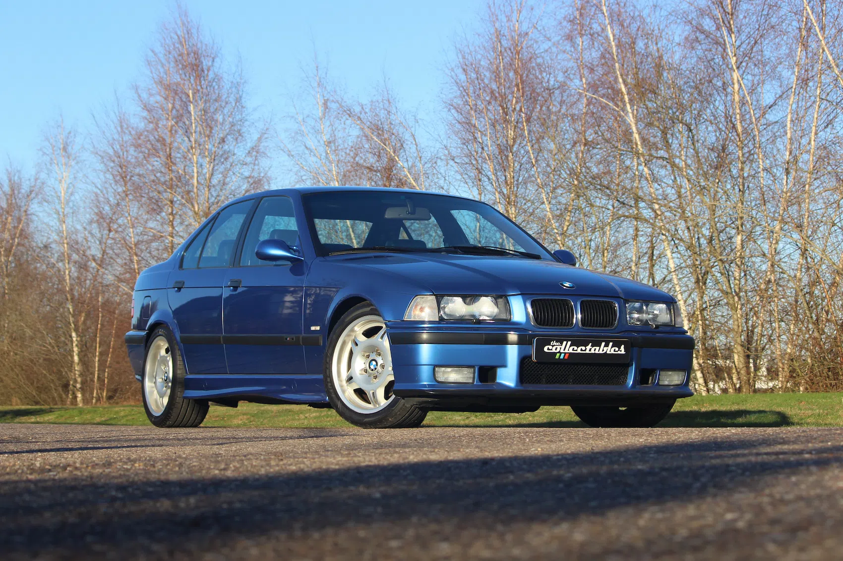 BMW E36 M3 Sedan blauw