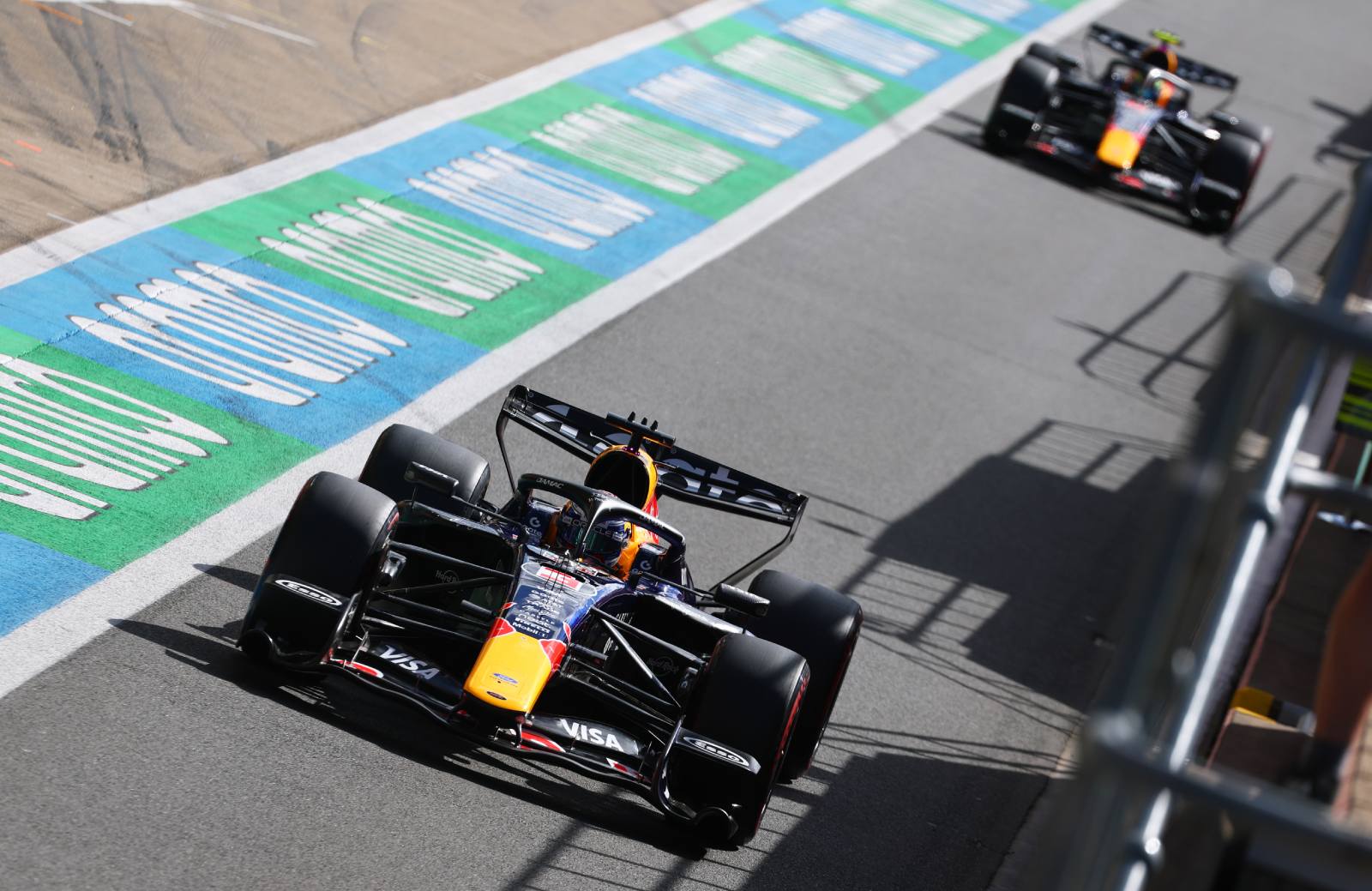 Red Bulls in pitlane 2026