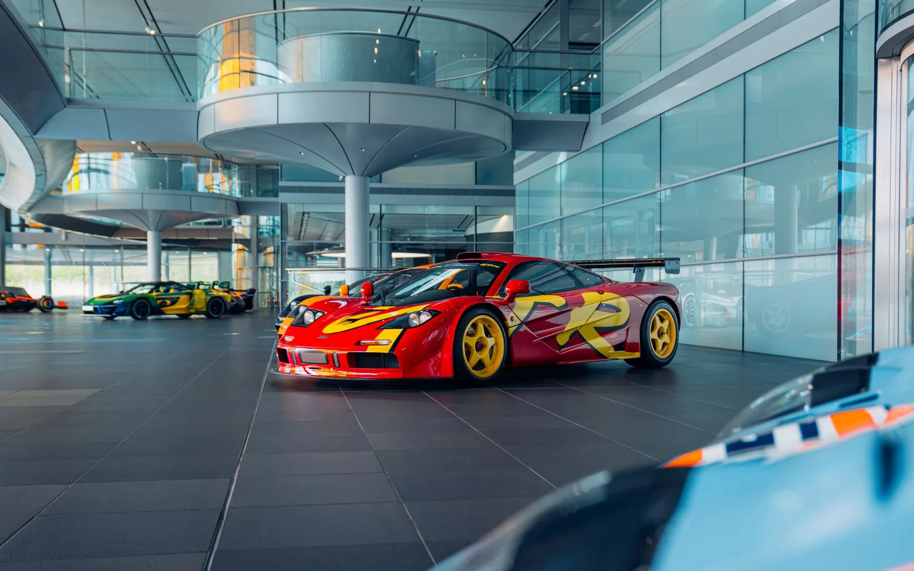 McLaren F1 GTR Popart - Duurste geveilde auto's aller tijden