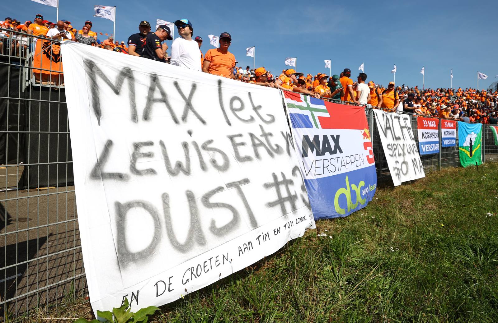 Spandoek f1 zandvoort