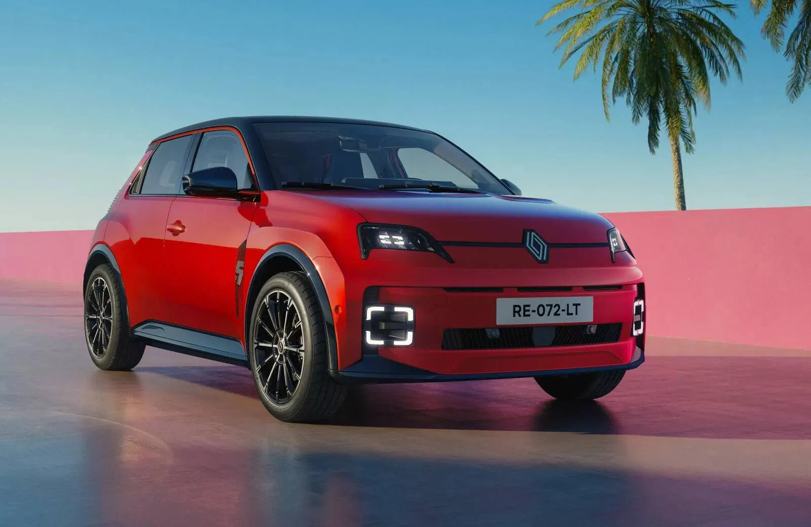 Renault 5 nieuwe kleur rood