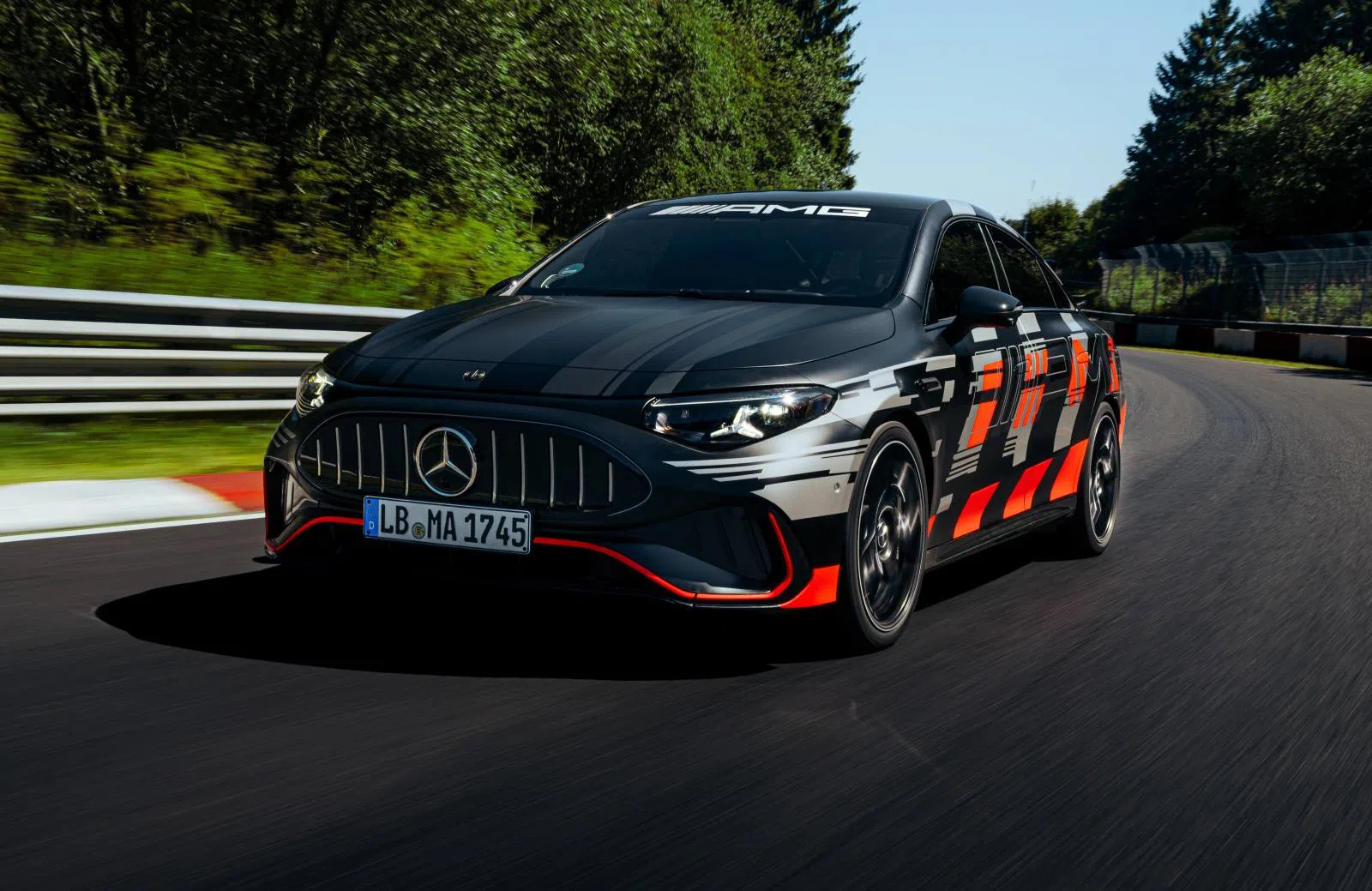AMG CLA 45 Nurburging
