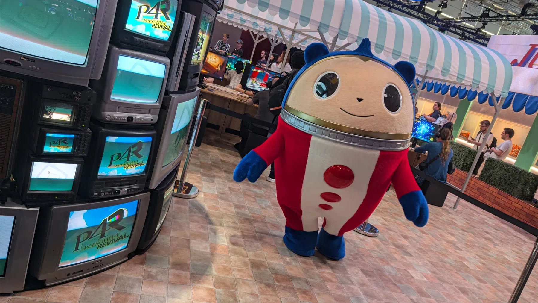 De Sega-booth.