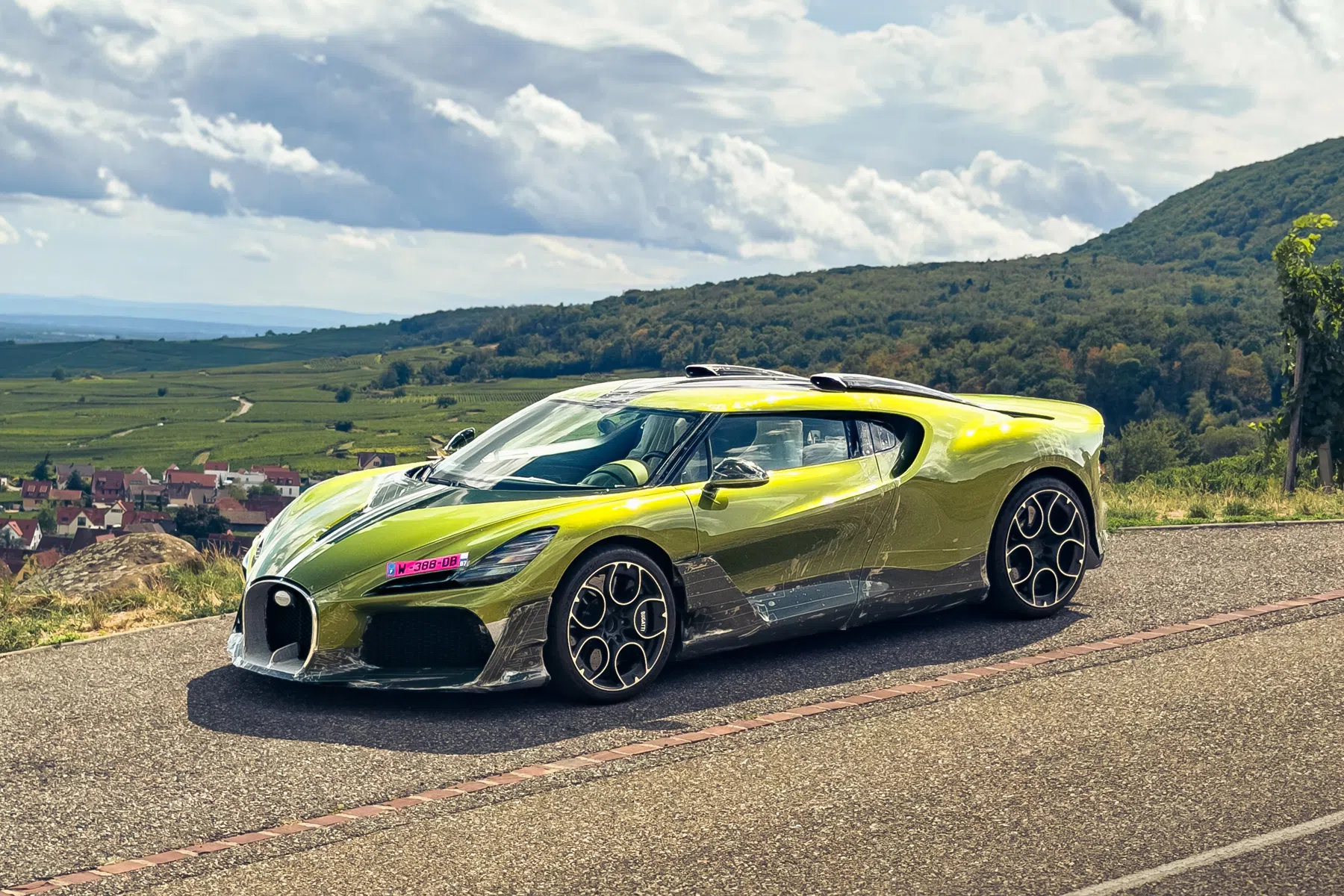 Bugatti Brouillard test