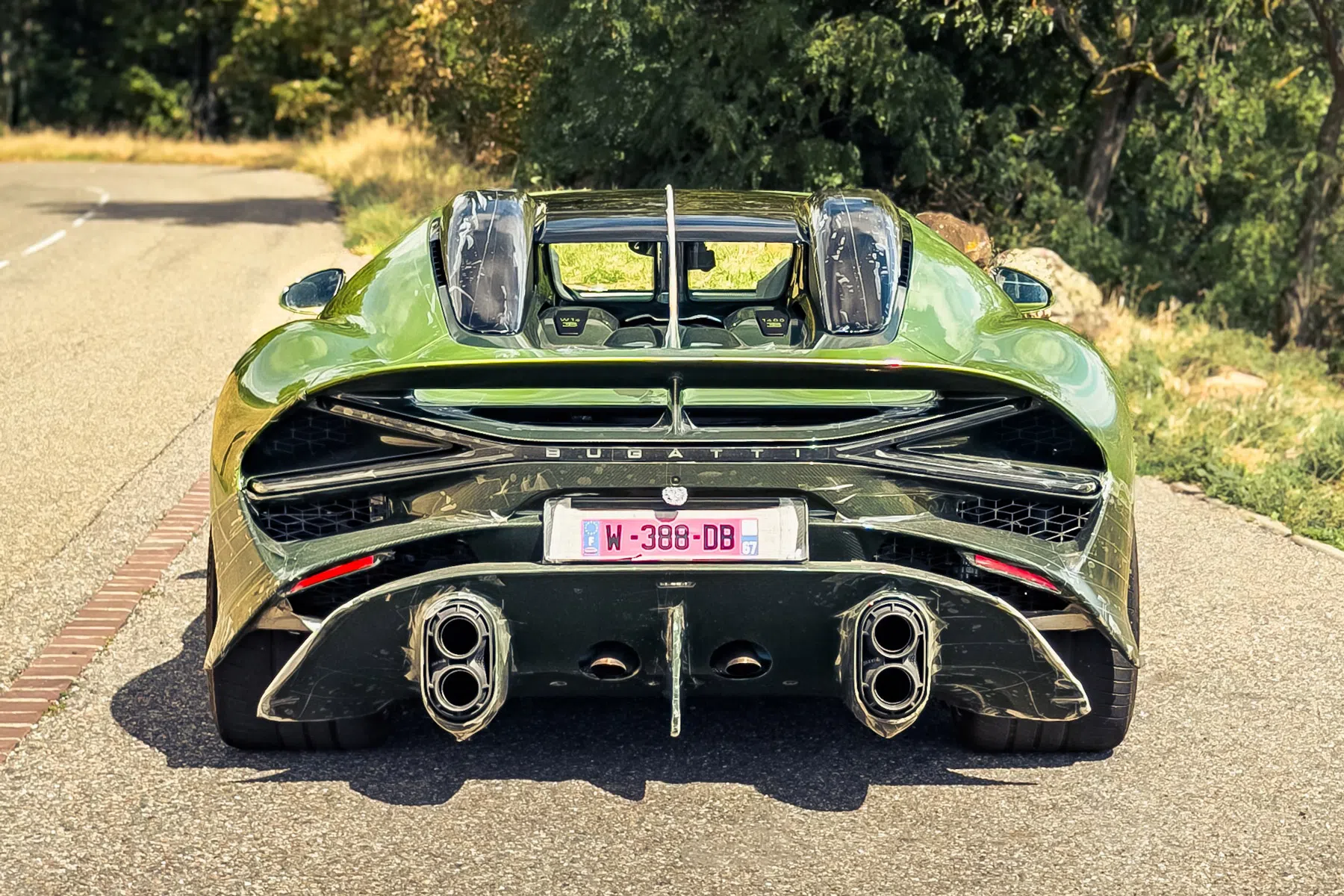 Bugatti Brouillard test