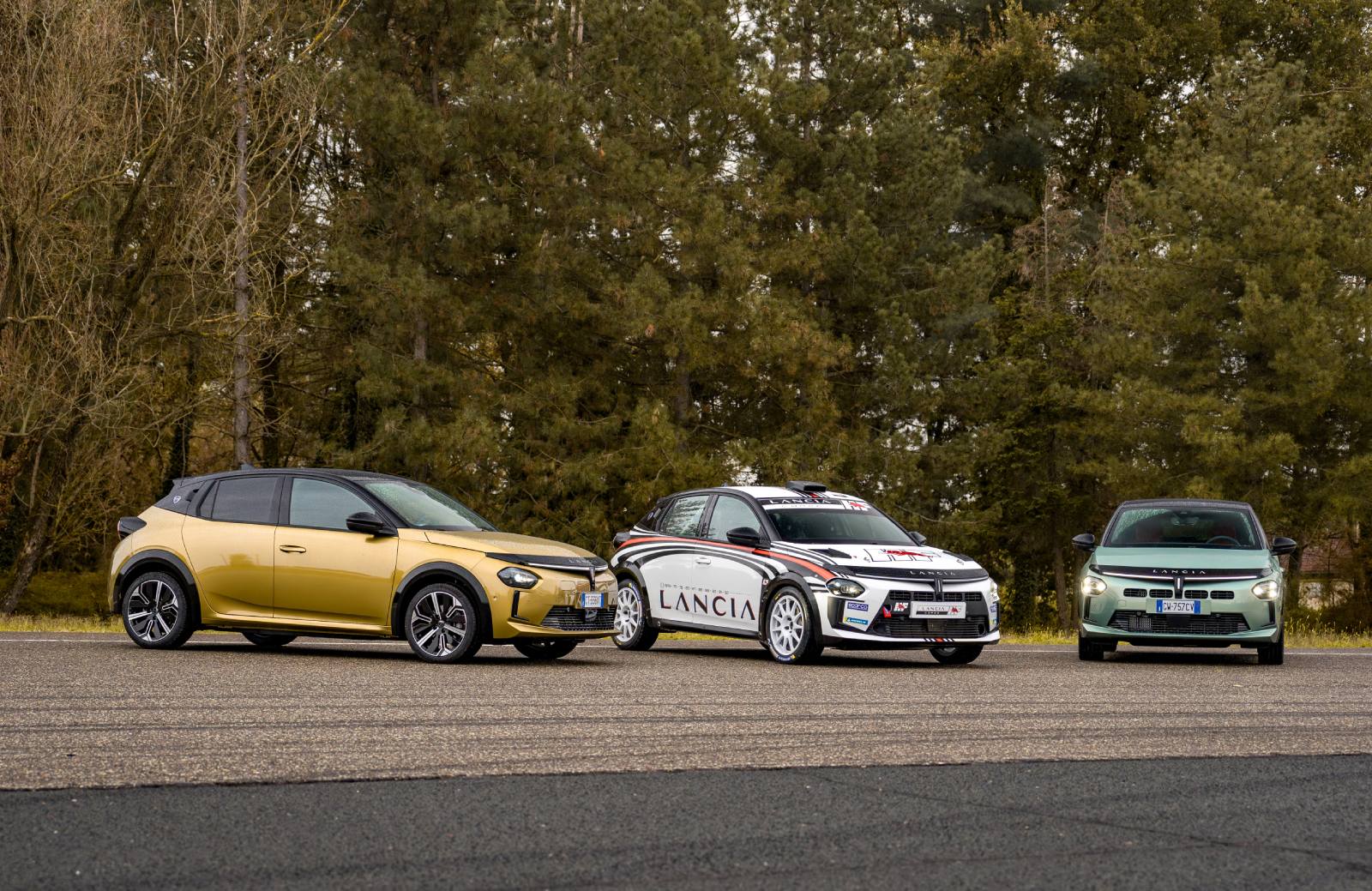 Lancia Ypsilon drie versies