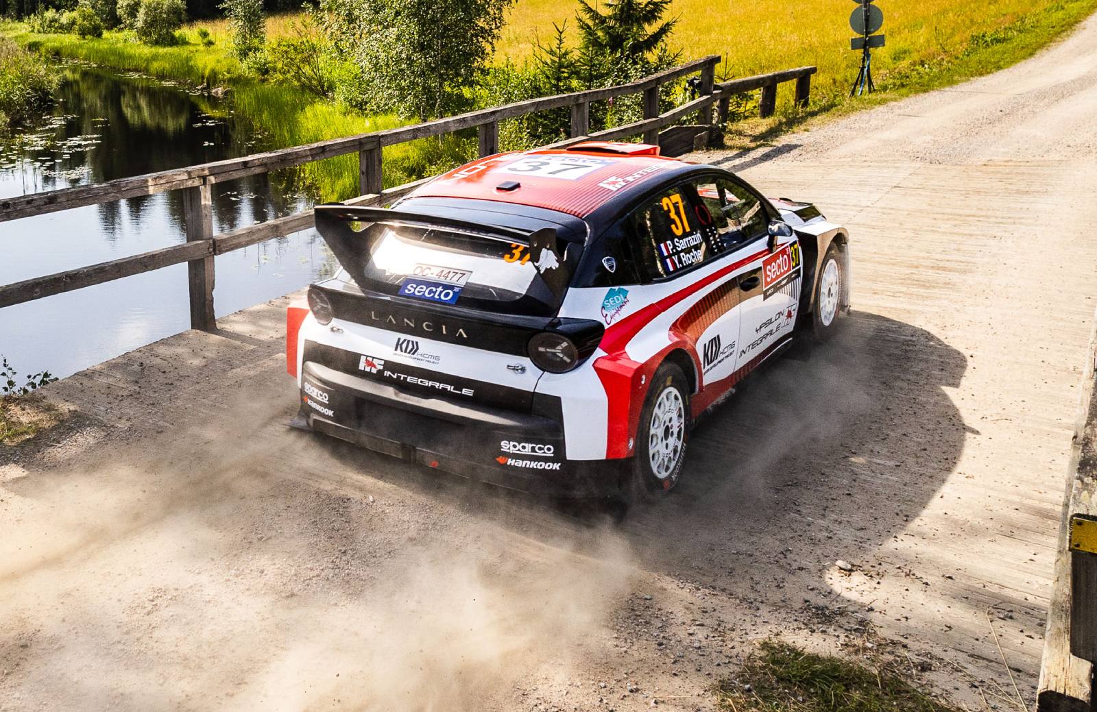 Lancia Ypsilon rallyauto WRC2
