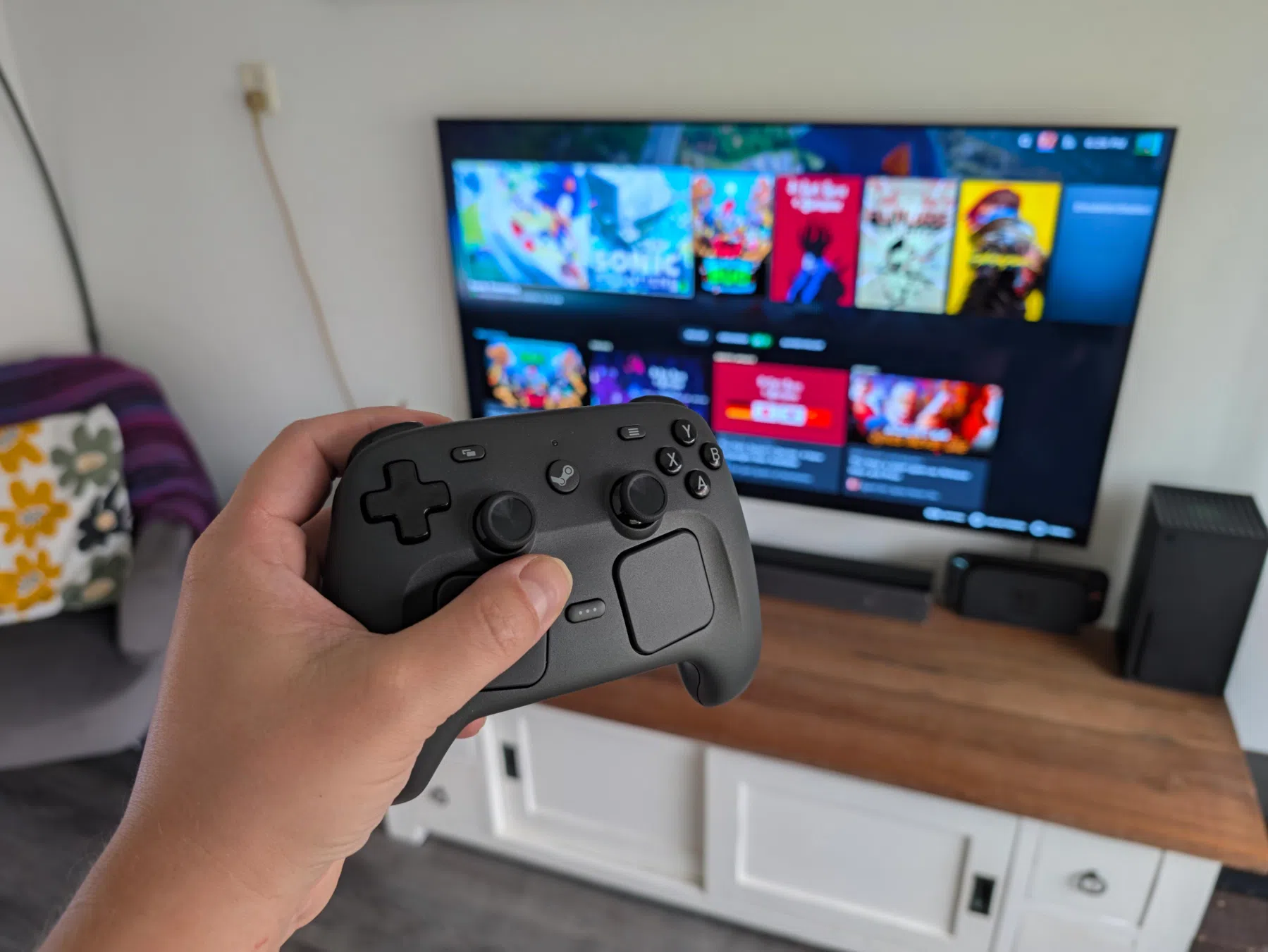 De nieuwe Steam Controller.