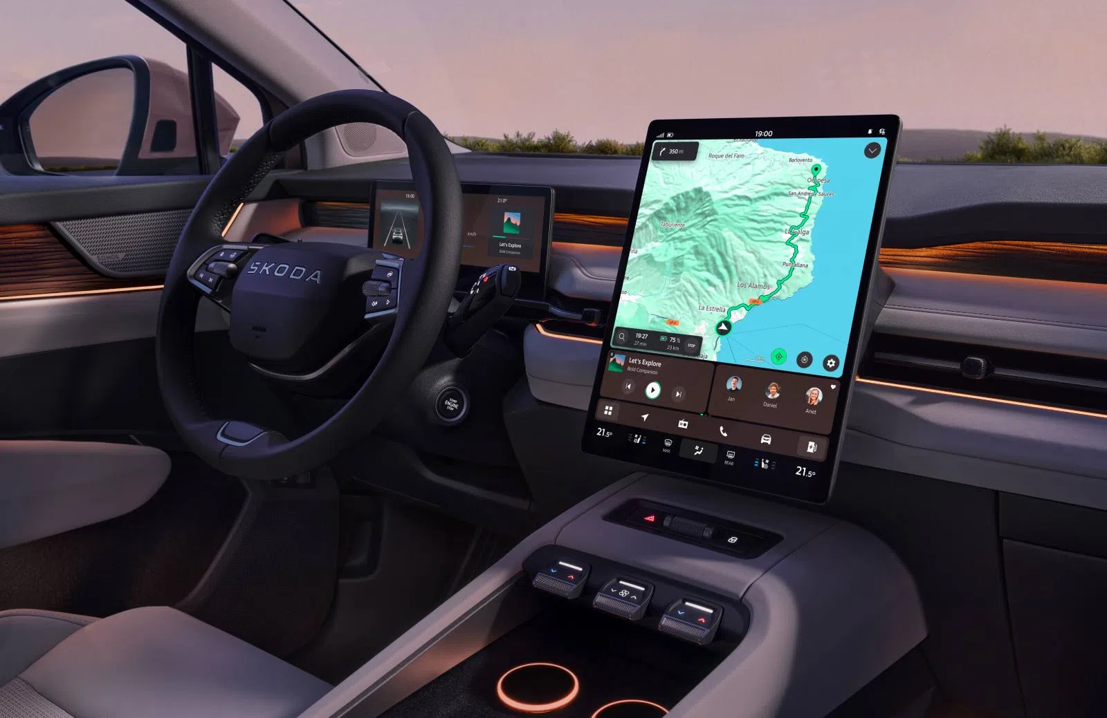 Skoda PEaq interieur